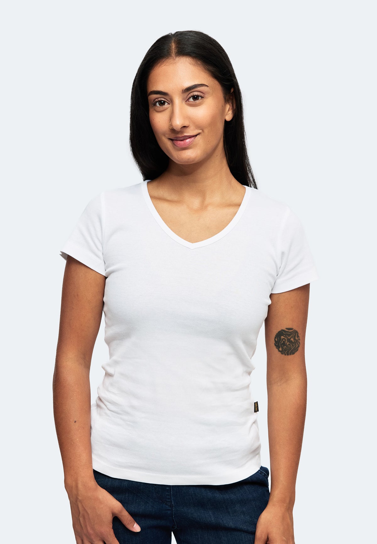 Switcher shirt Lady efia color/1 blanc