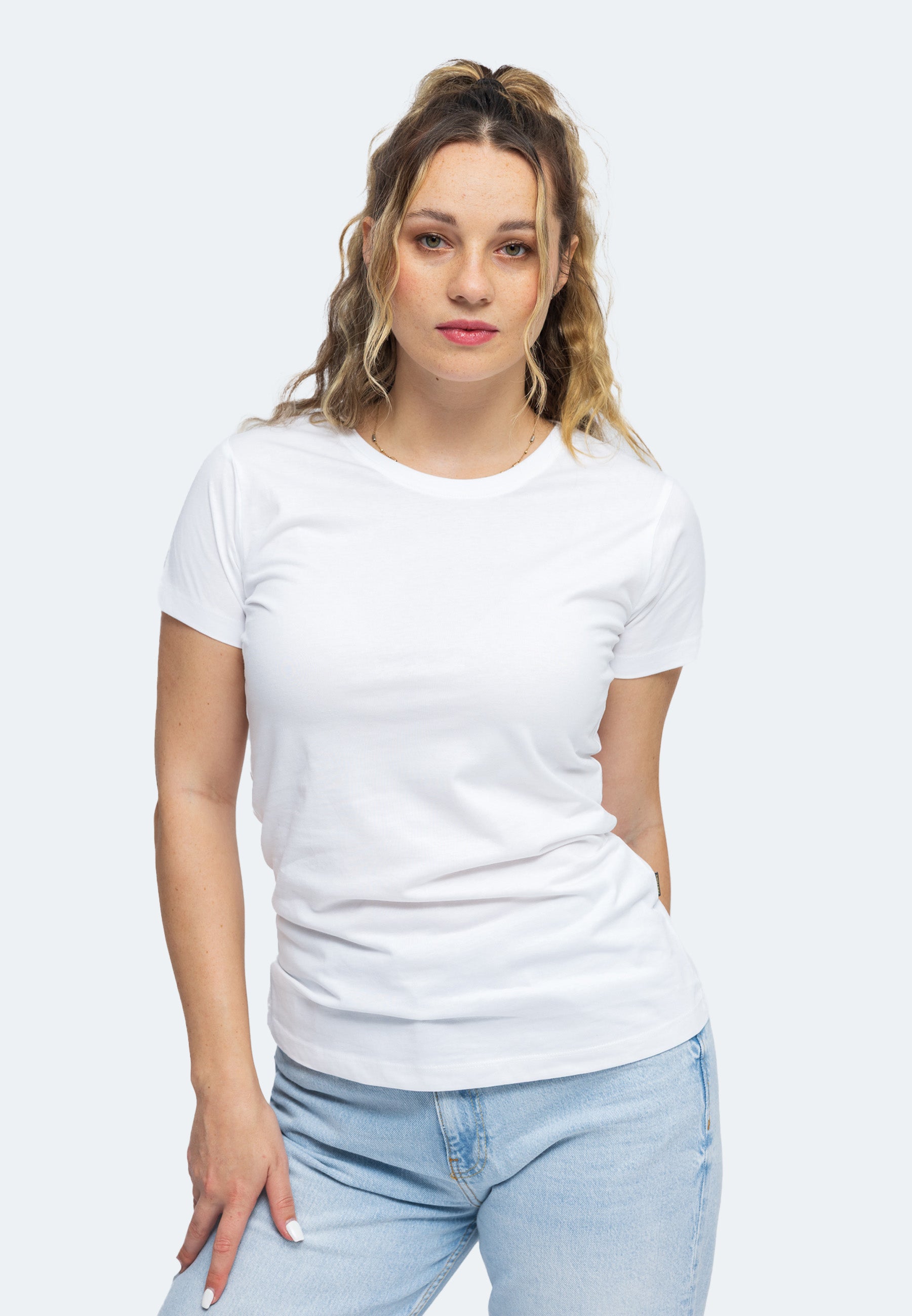 Switcher shirt lady gaia color/1 blanc