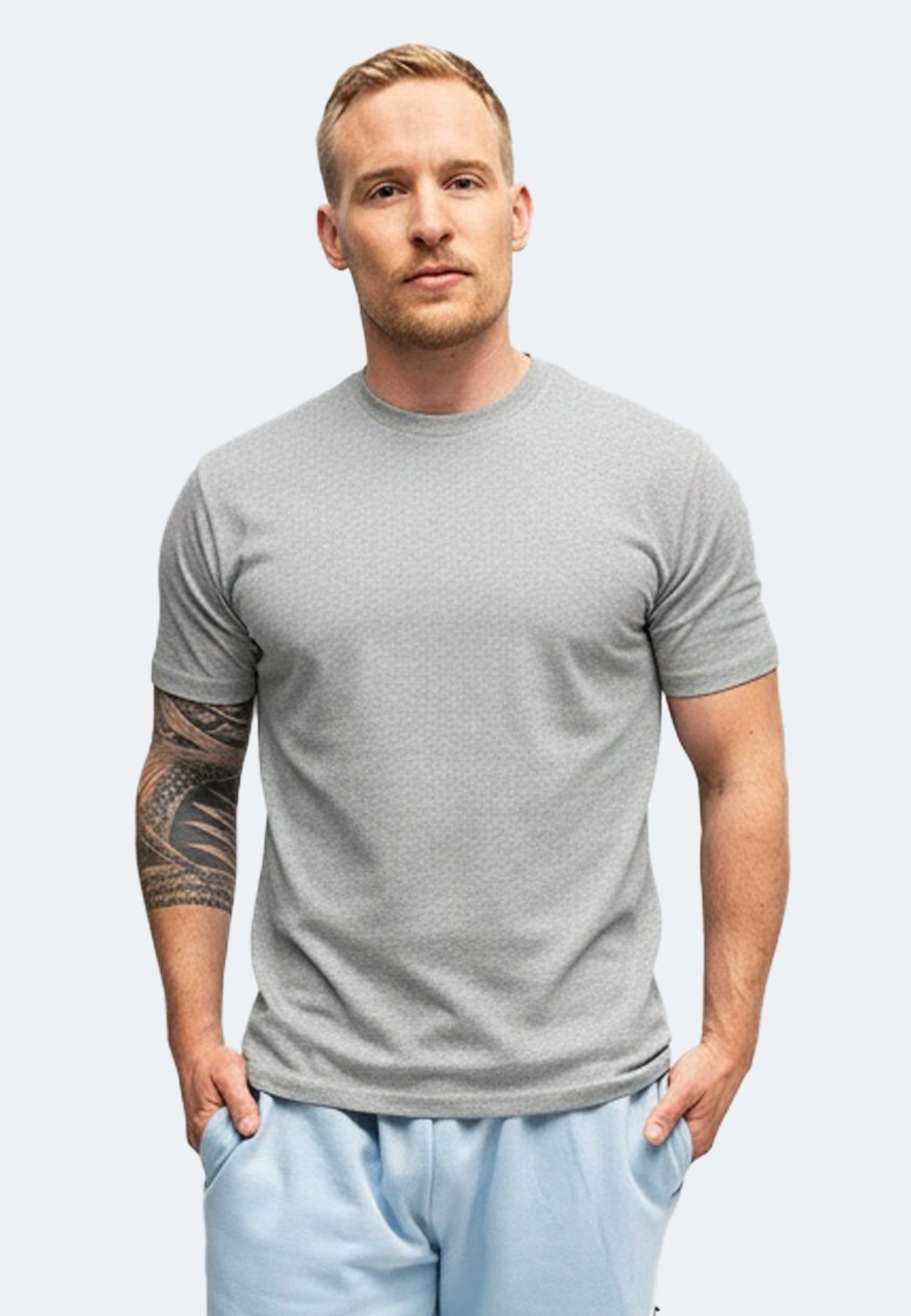 Switcher shirt pablo color/42 gris chine