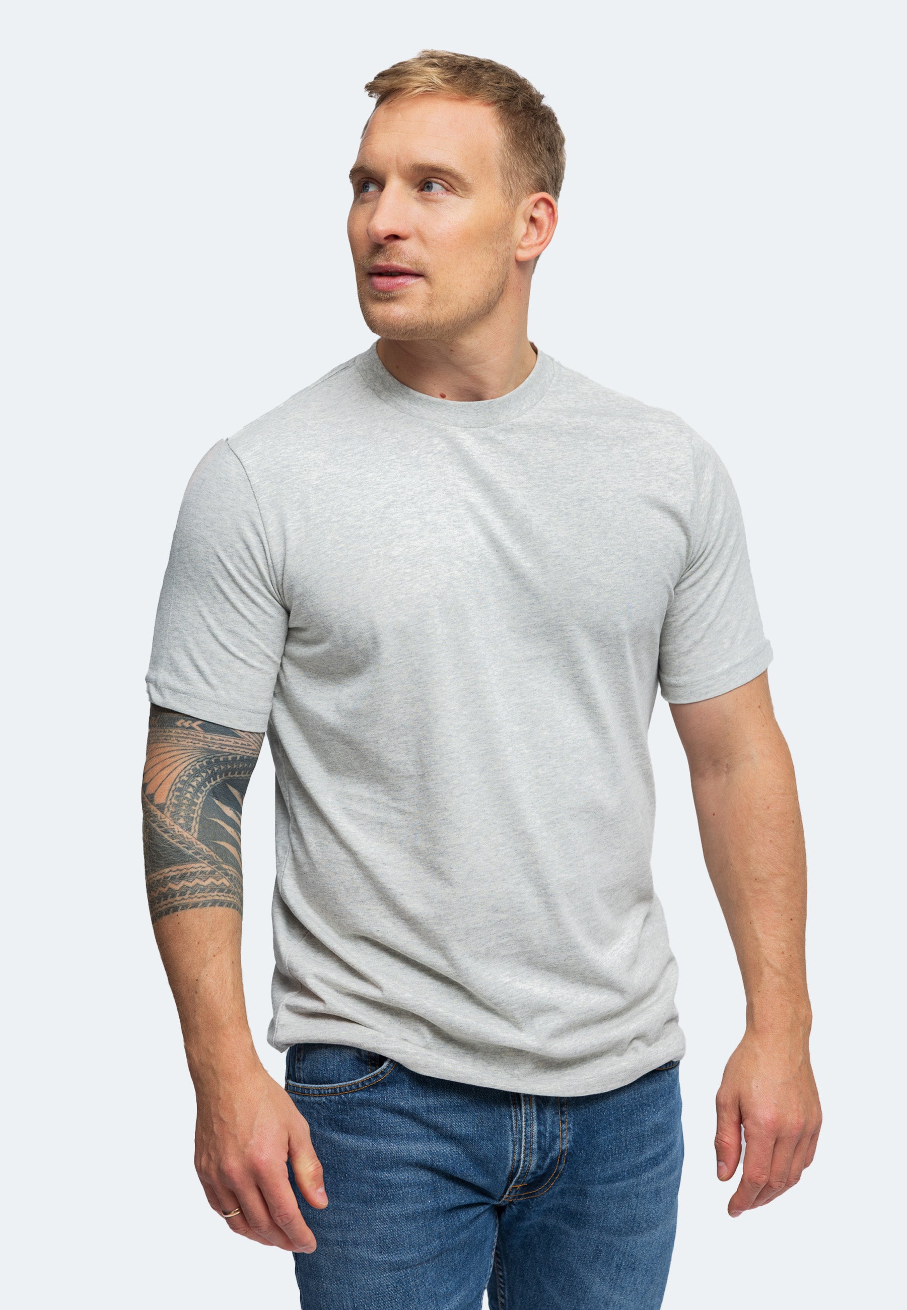 Switcher shirt pablo color/42 gris chine