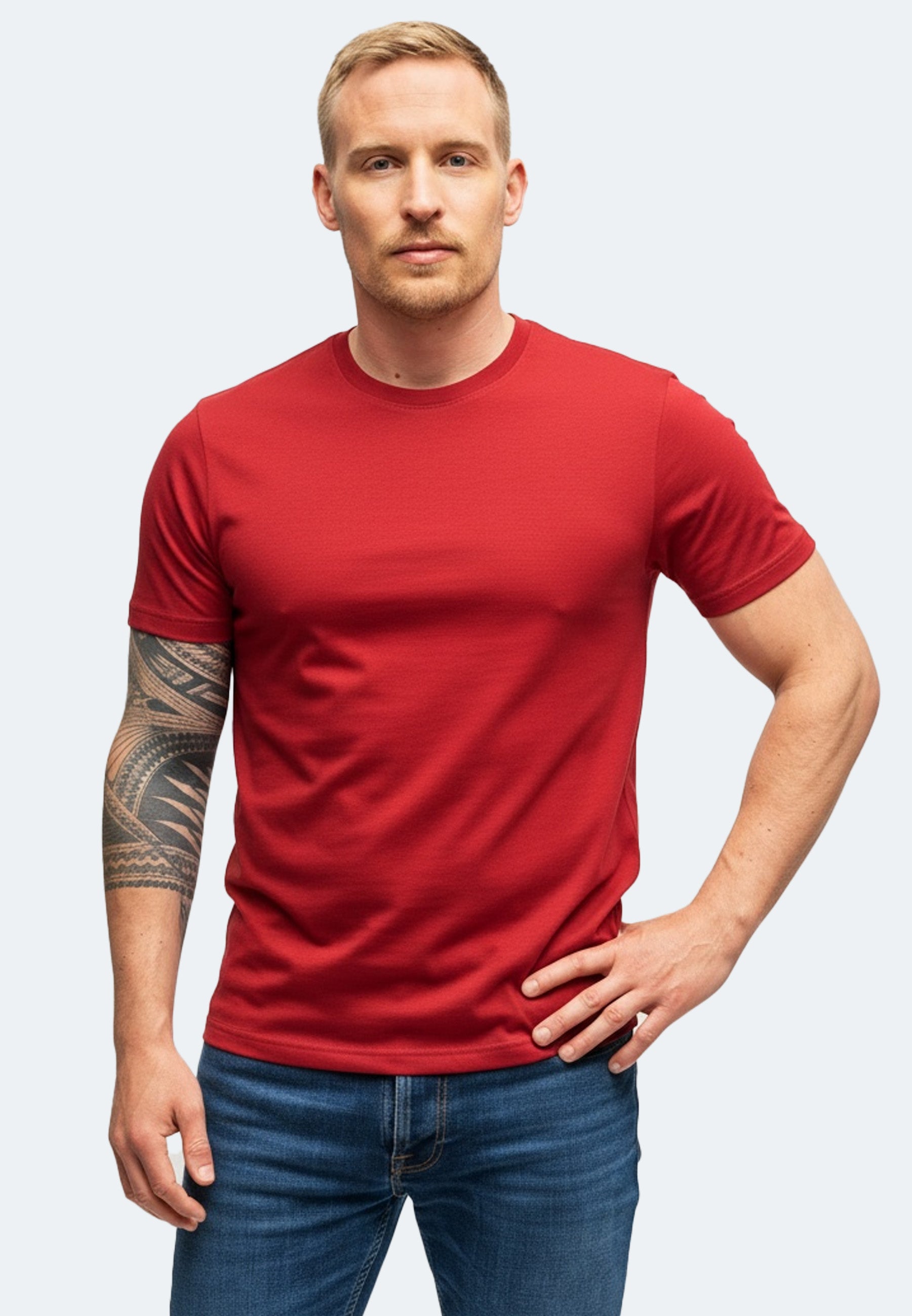 Switcher shirt pablo color/10 rouge