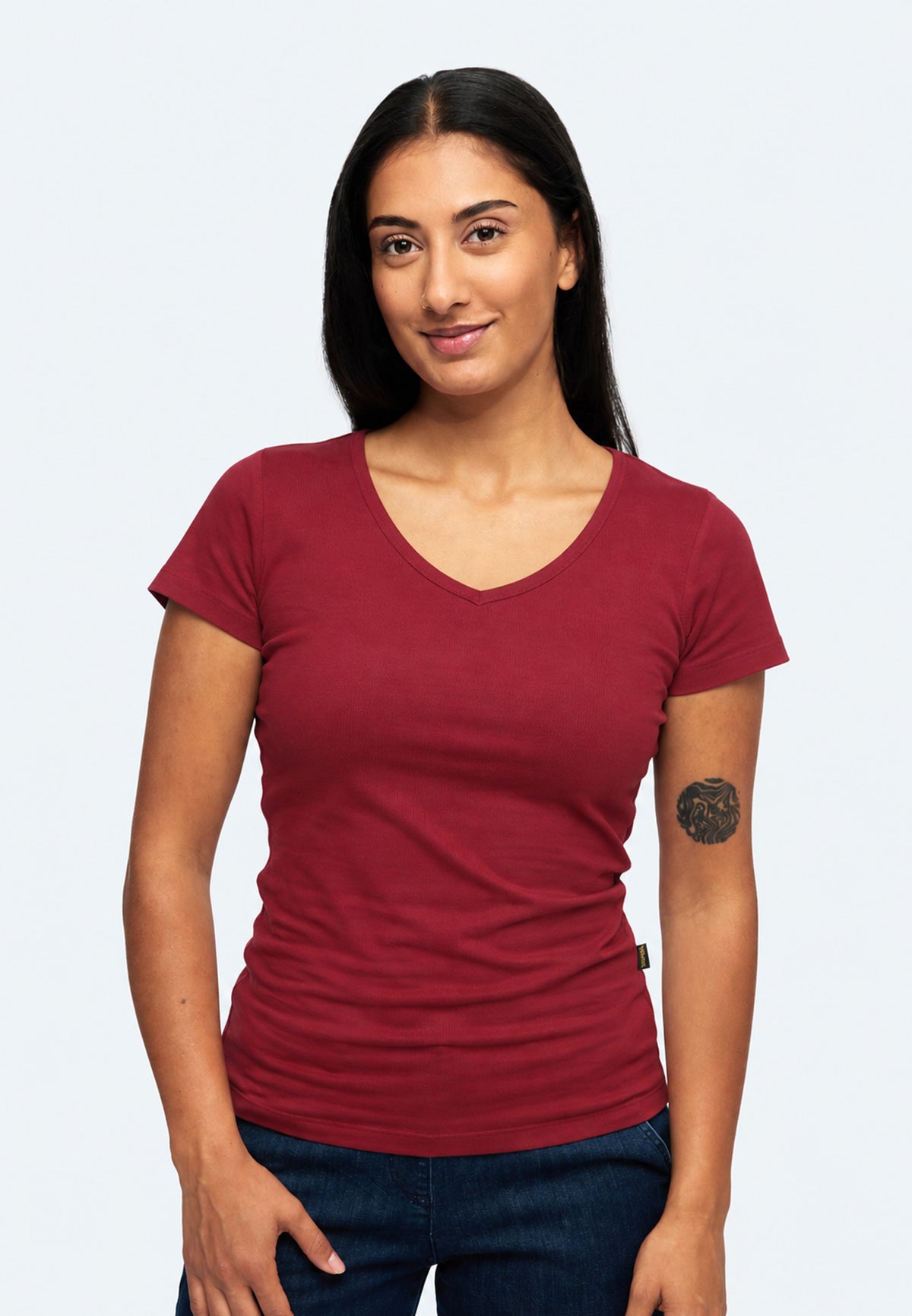 Switcher shirt Lady efia color/158 burgundy