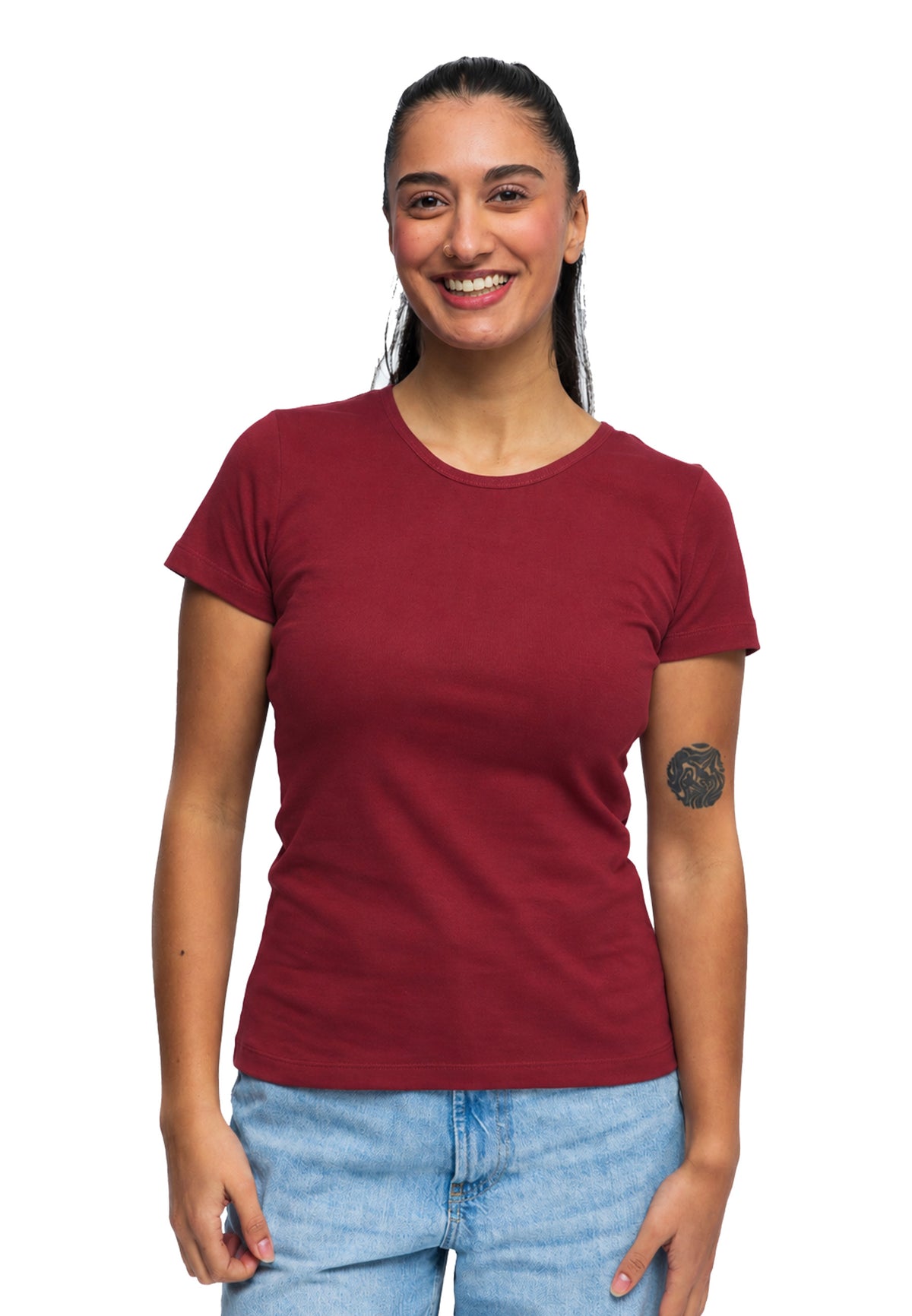 Switcher shirt Lady sally color/158 burgundy