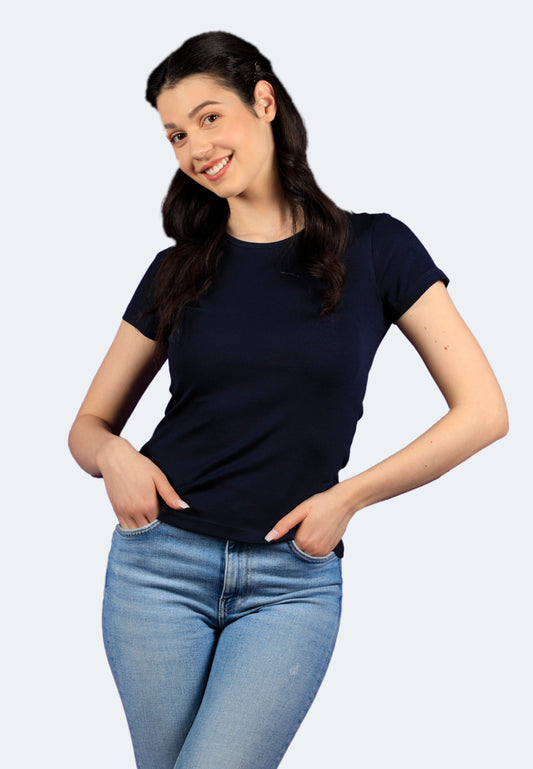 Switcher shirt Lady sally color/20 marine