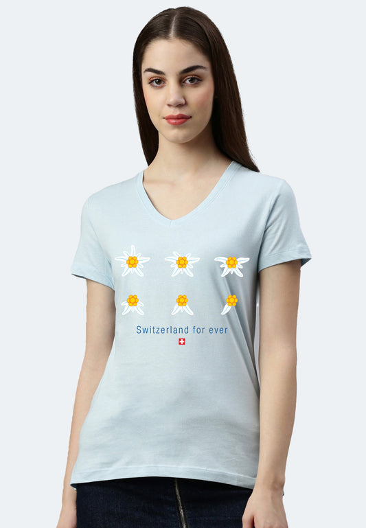 Switcher shirt lady For Ever color/204 blue angel