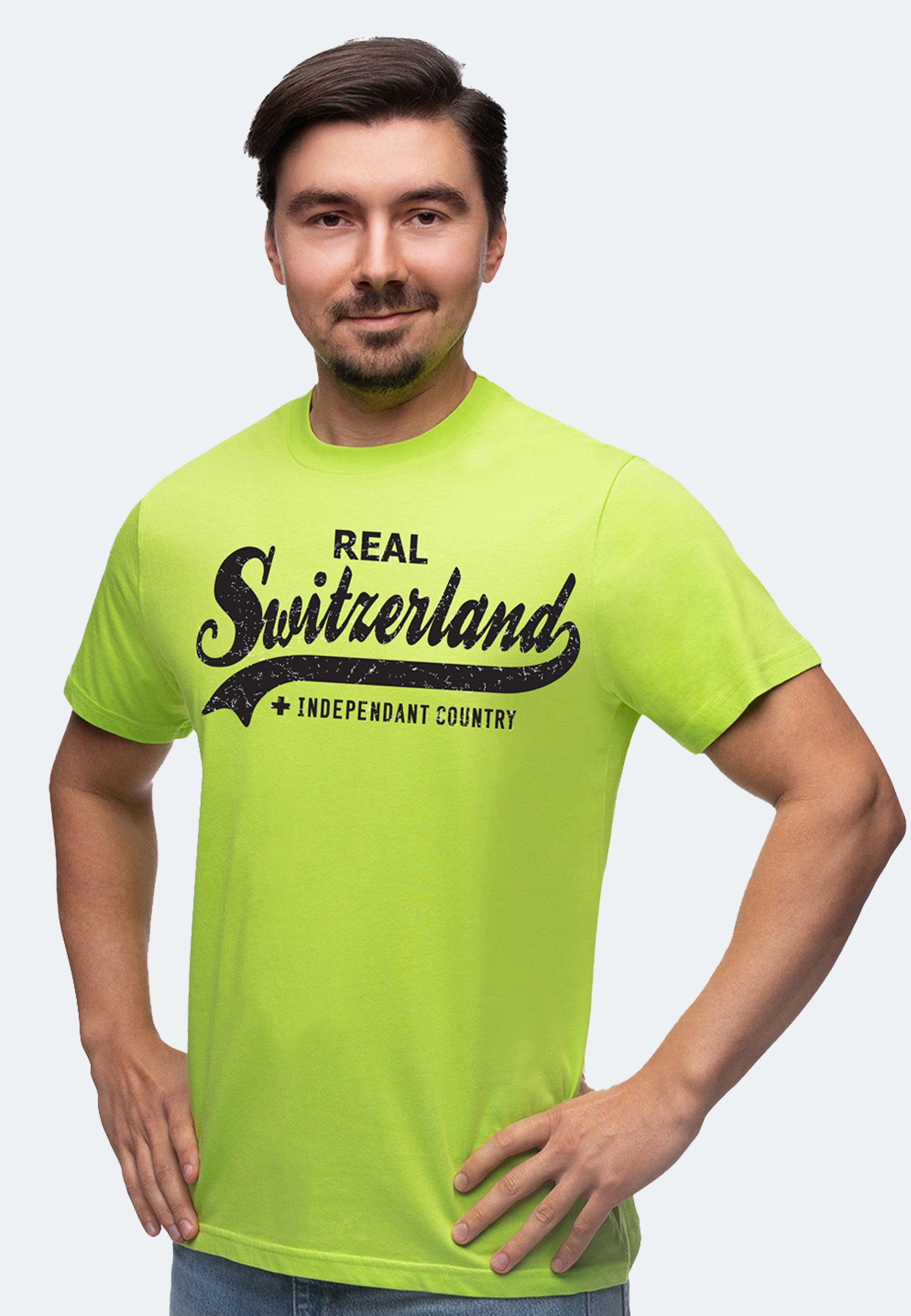 Switcher shirt Real Switzerland color/364 limette