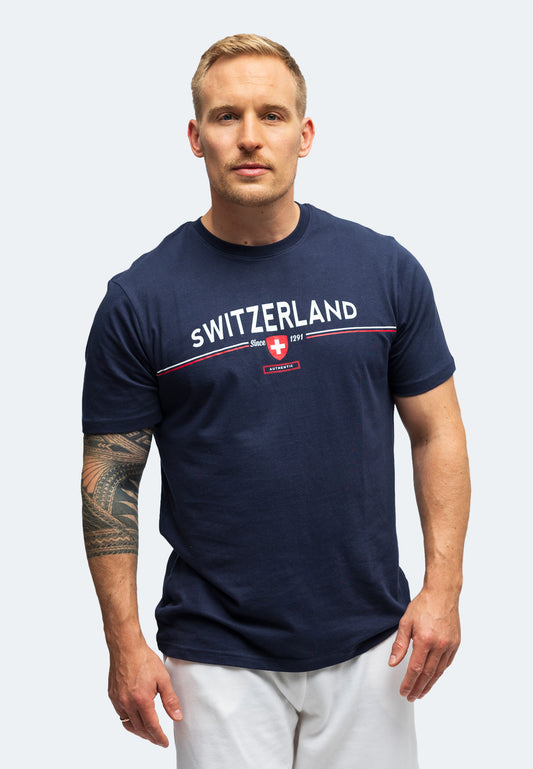 Switcher unisex shirt switzerland color/20 marine