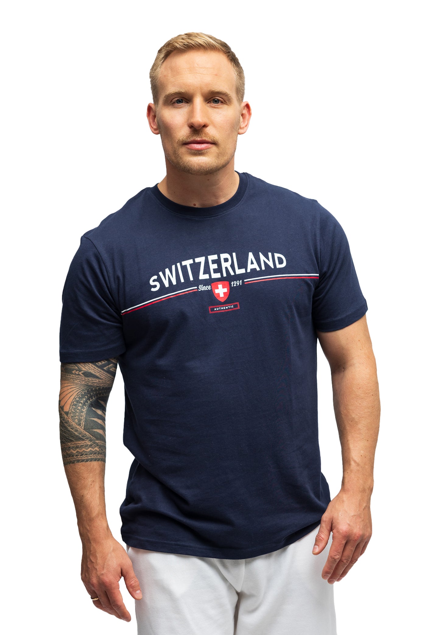 Switcher unisex shirt switzerland color/20 marine