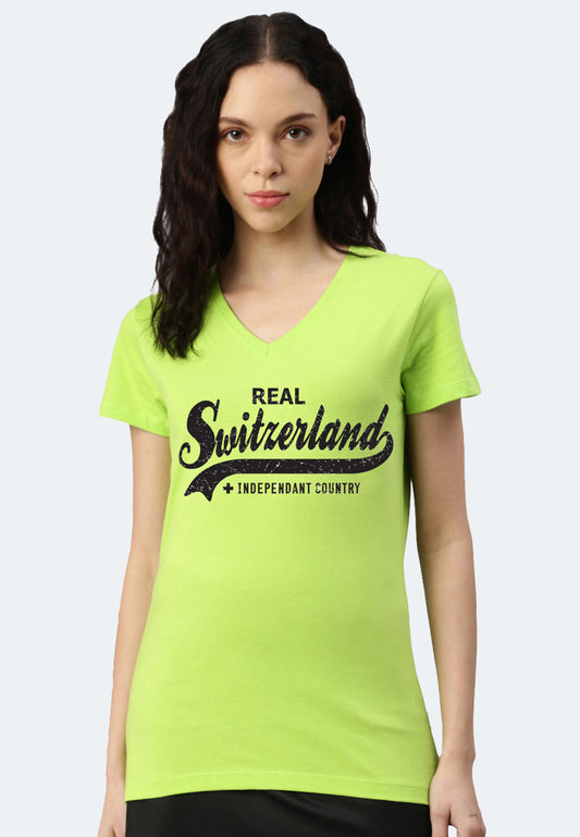 Switcher shirt lady Real Switzerland color/364 limette