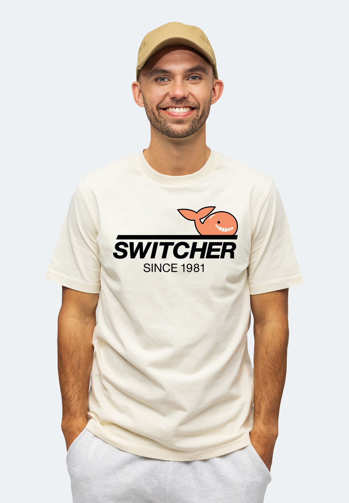 T-shirt Switcher, couleur 602 Nature