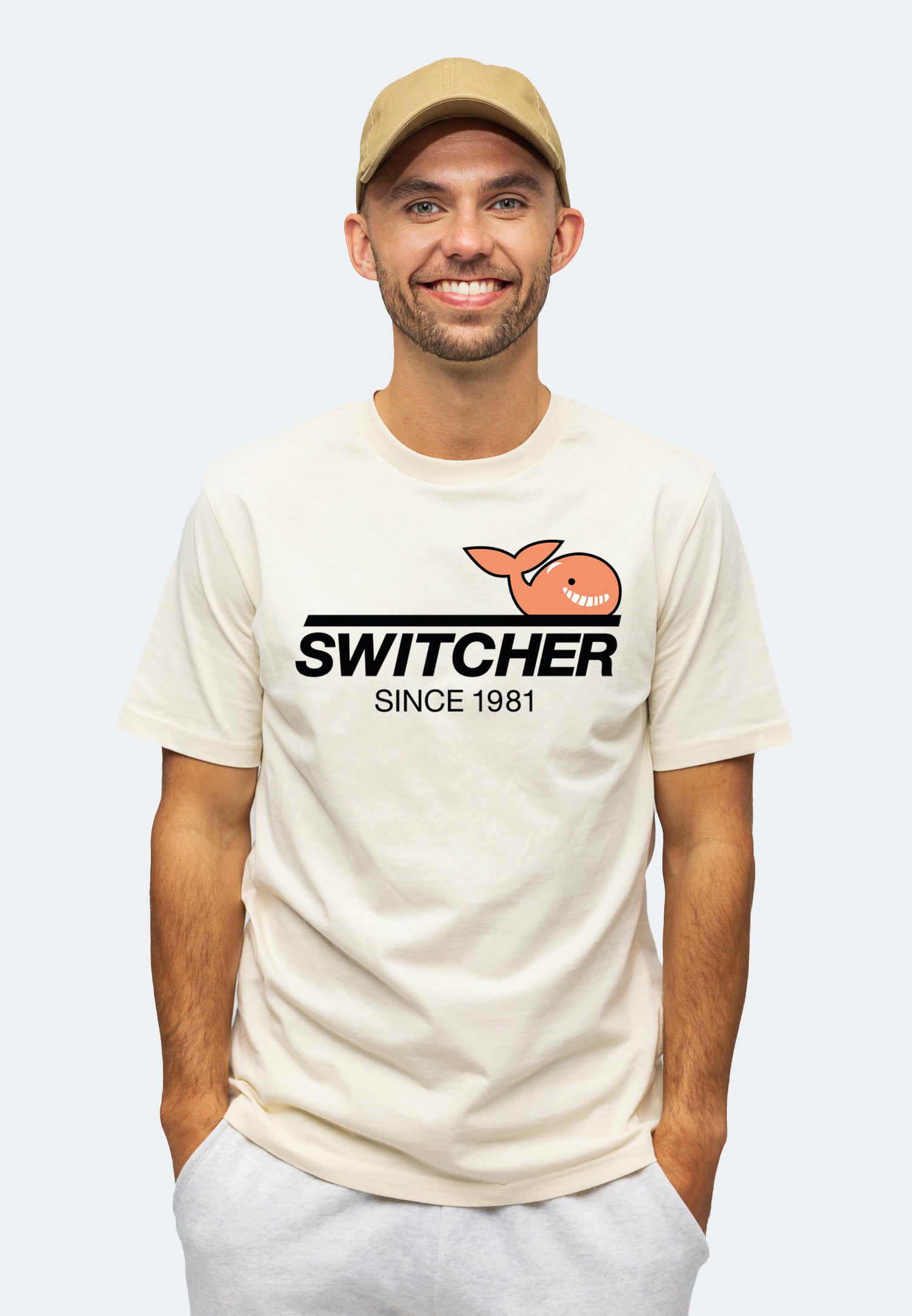 T-shirt Switcher, couleur 602 Nature