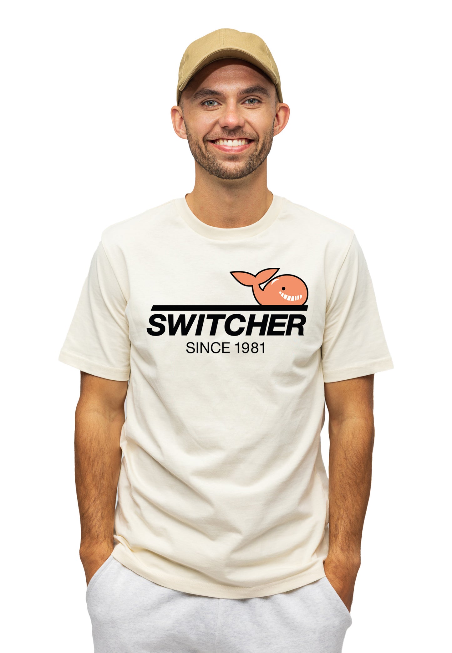 T-shirt Switcher, couleur 602 Nature