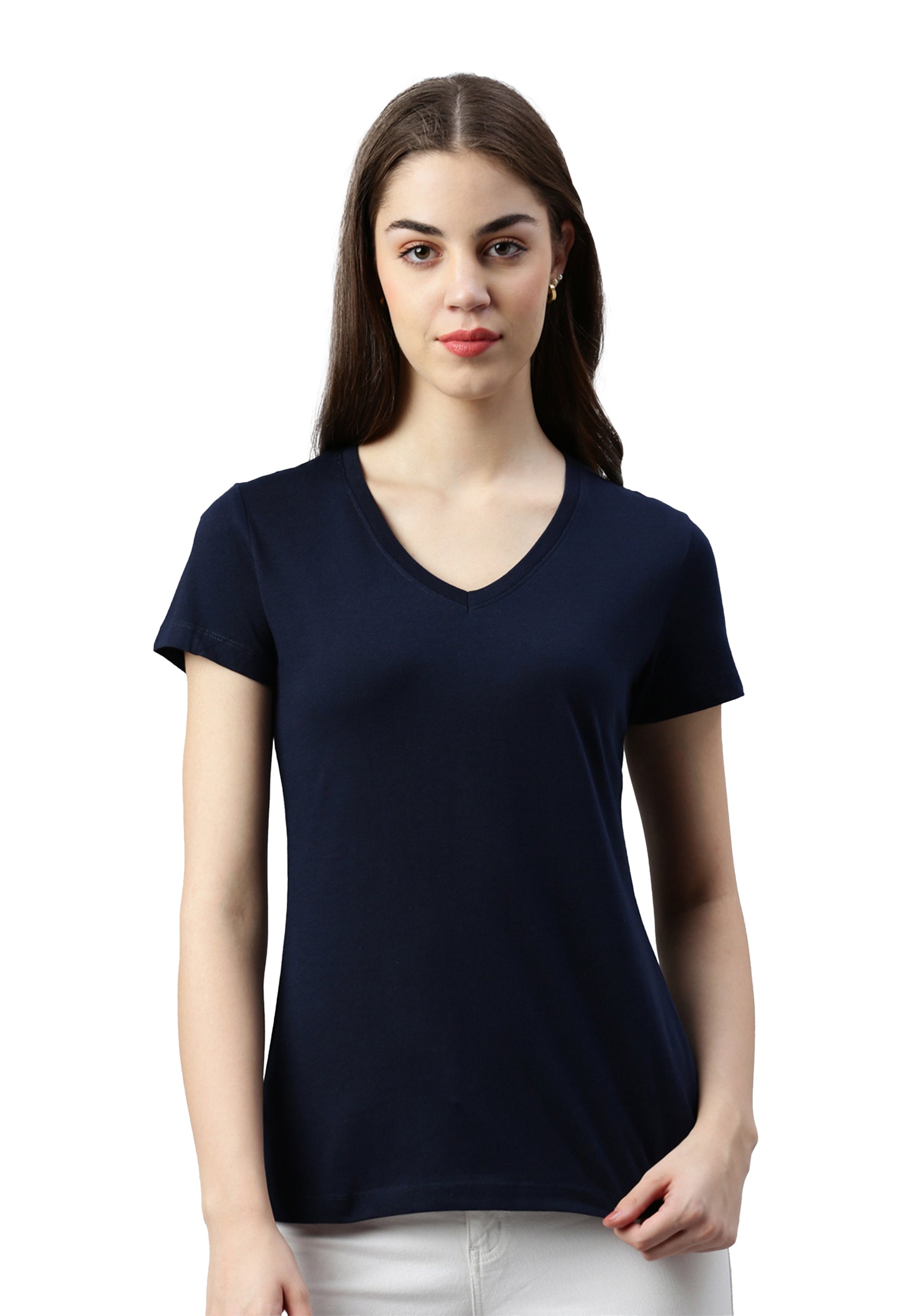 Switcher shirt Lady whale color/20 marine