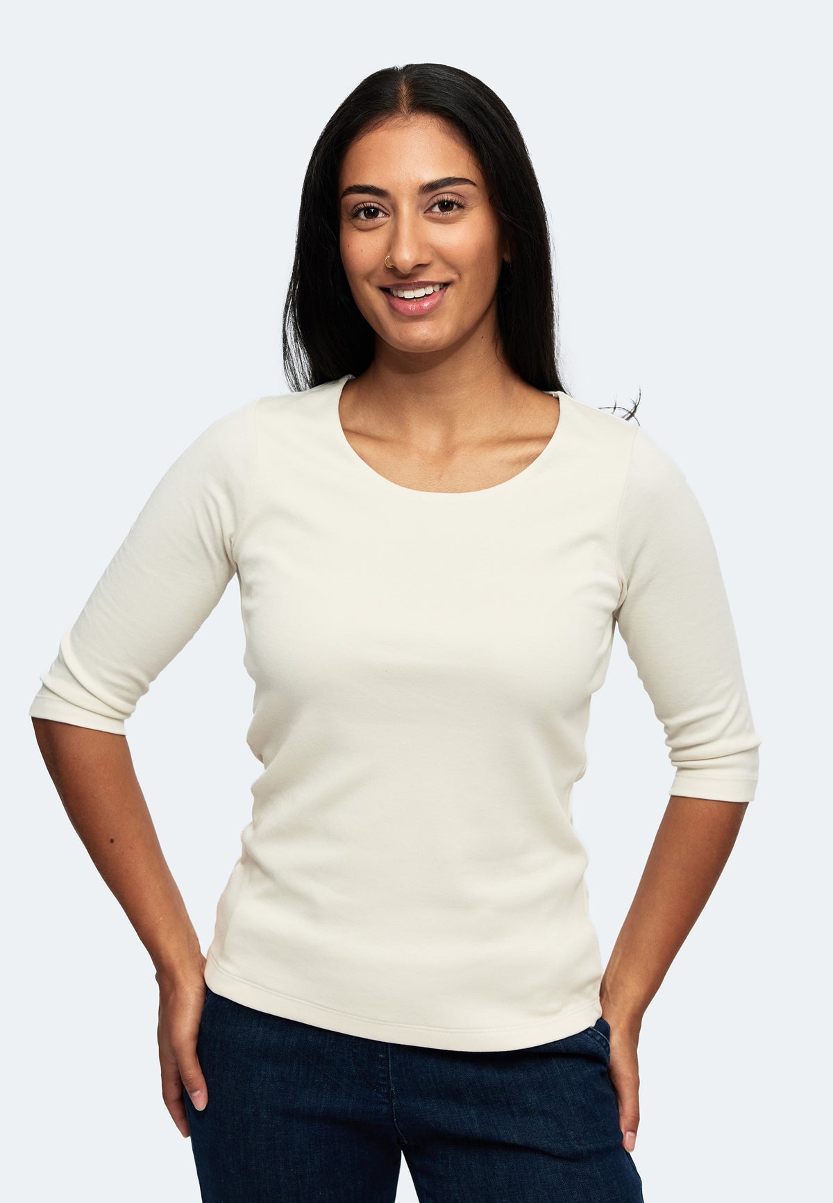 Switcher Long-Sleeve Shirt, Yasmin Color/603 White Cloud