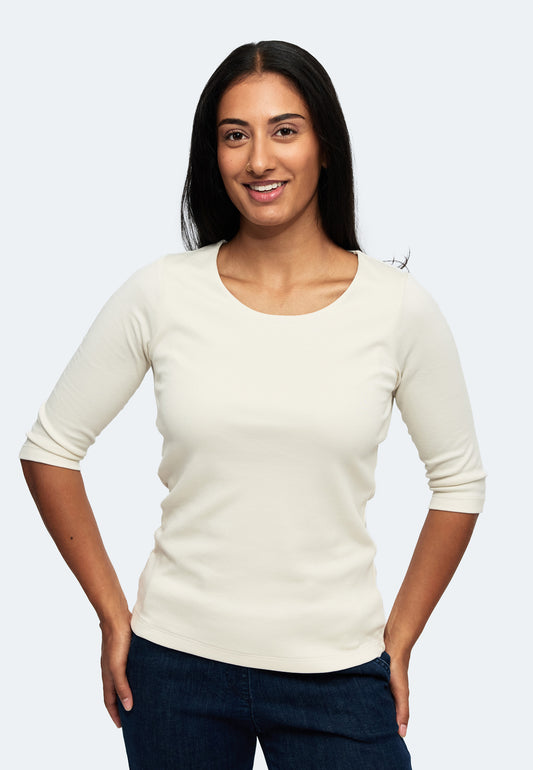 Switcher longsleeve yasmin color/603 blanc nuage