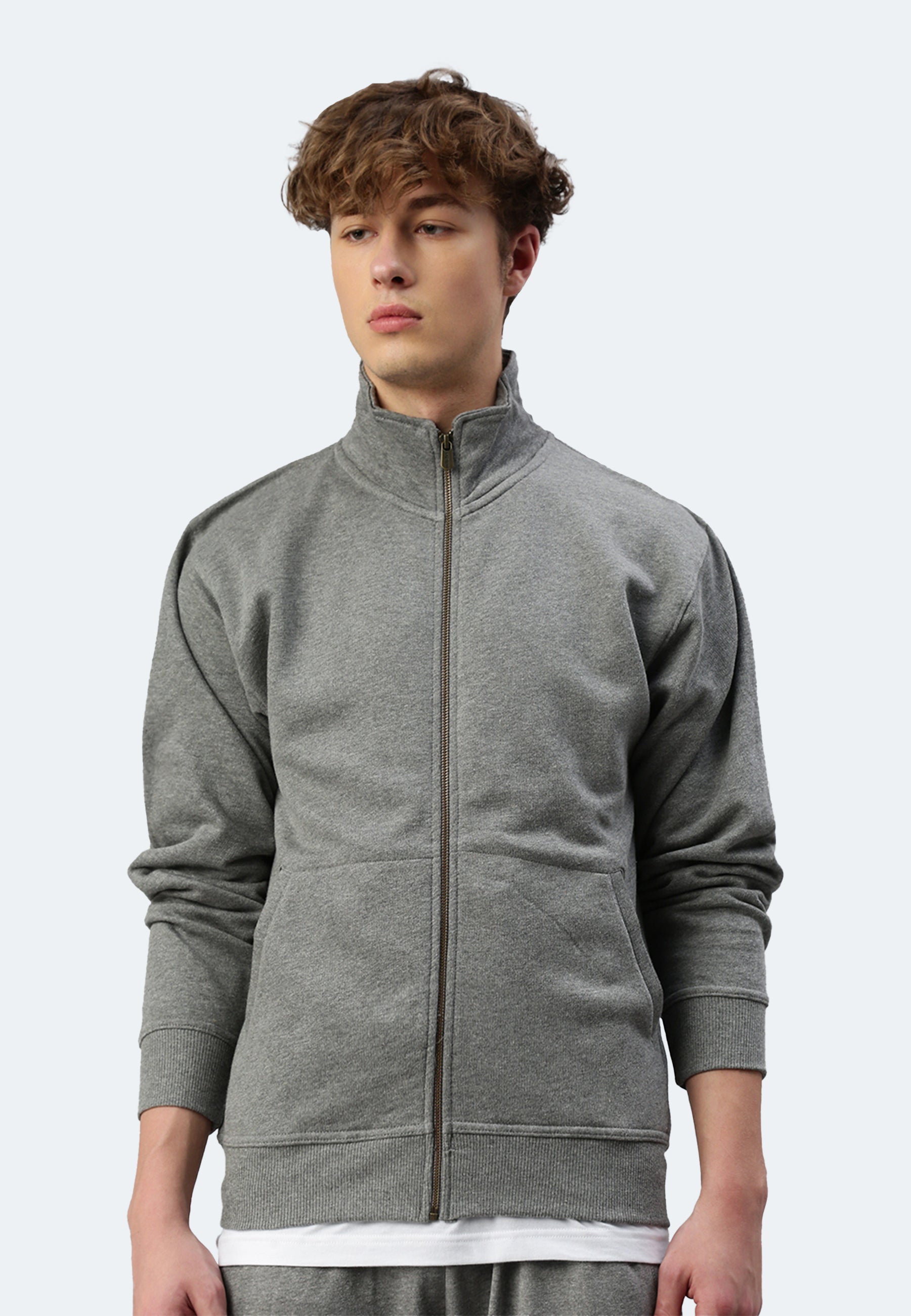 Switcher zip-hoodie men's miami color/672 ebony chine