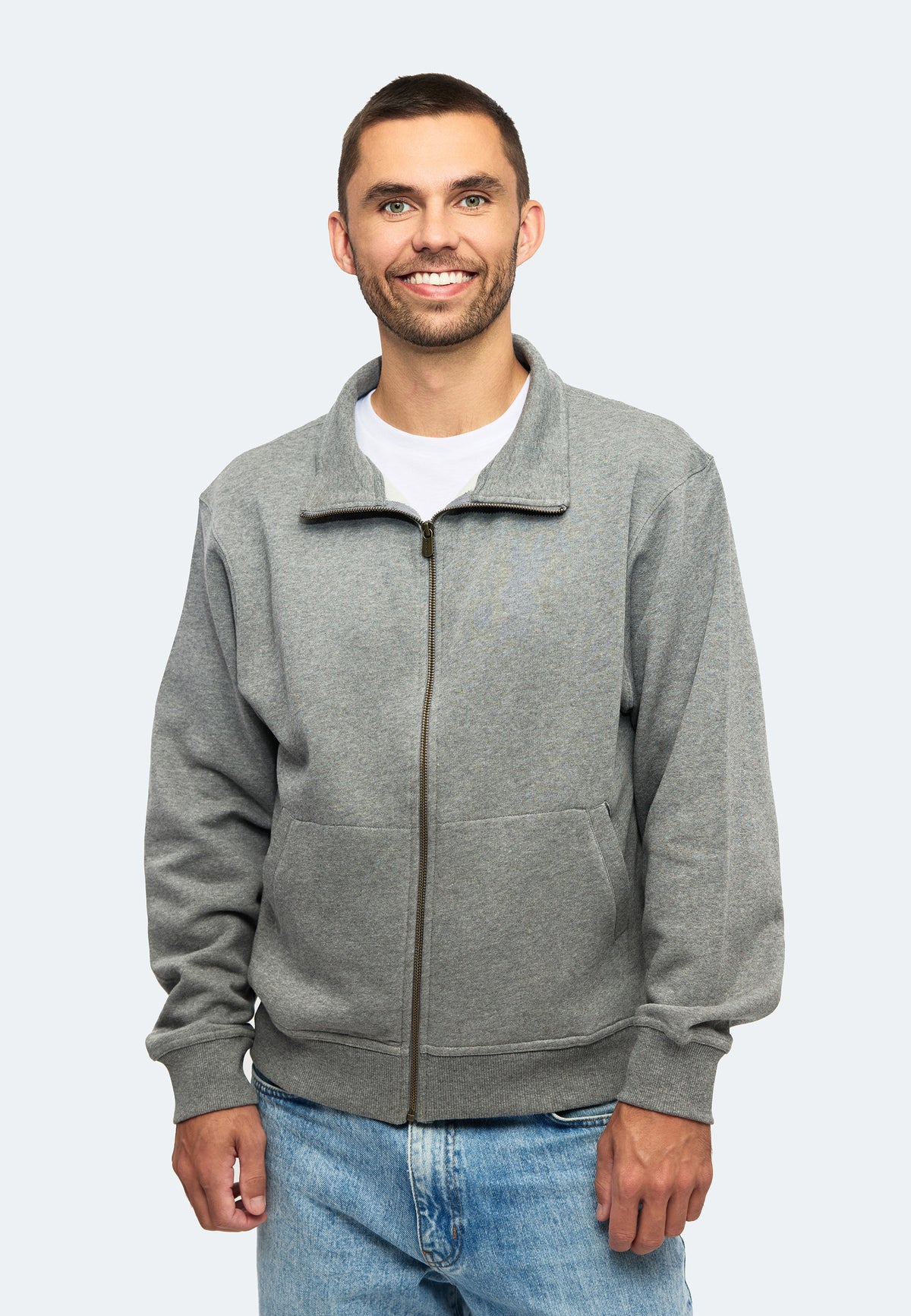 Switcher zip-hoodie men's miami color/672 ebony chine