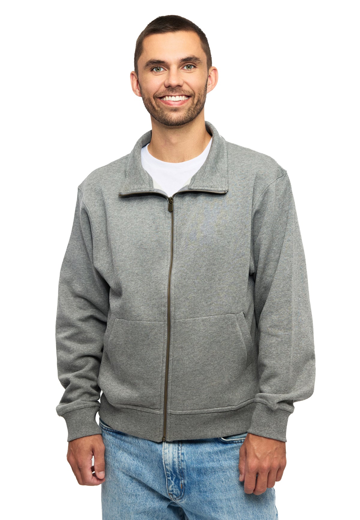 Switcher zip-hoodie men's miami color/672 ebony chine