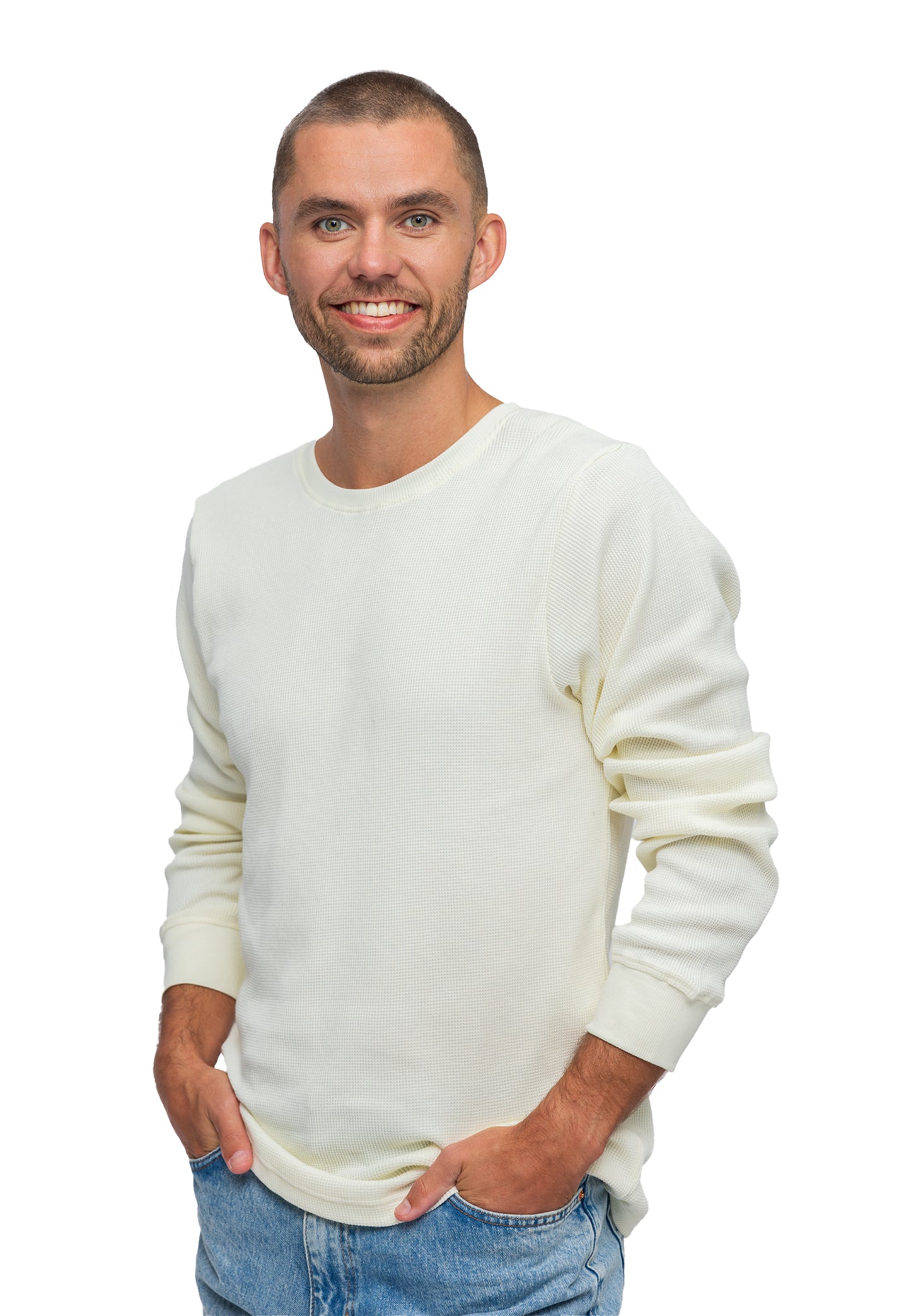 Switcher sweatshirt men's manuel color/601 blanc casse
