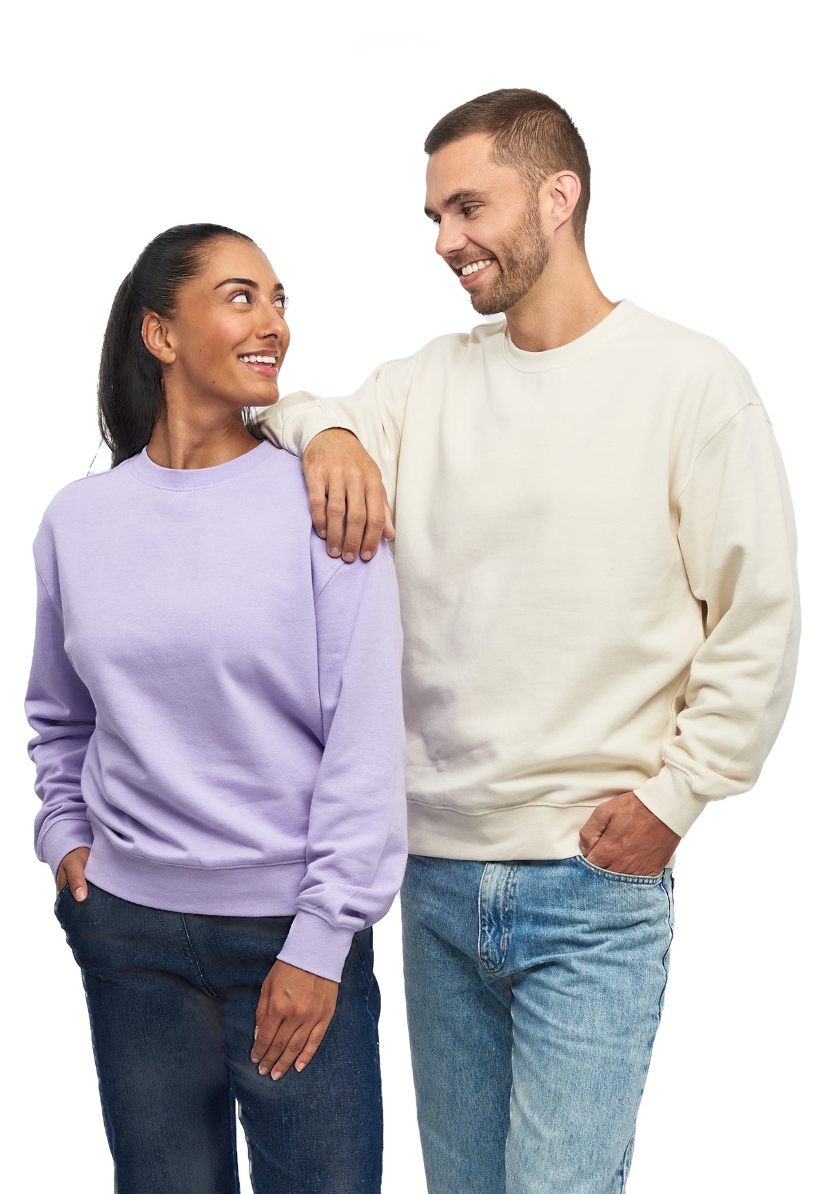 felpa da uomo Bristol colore/603 bianco nuvola