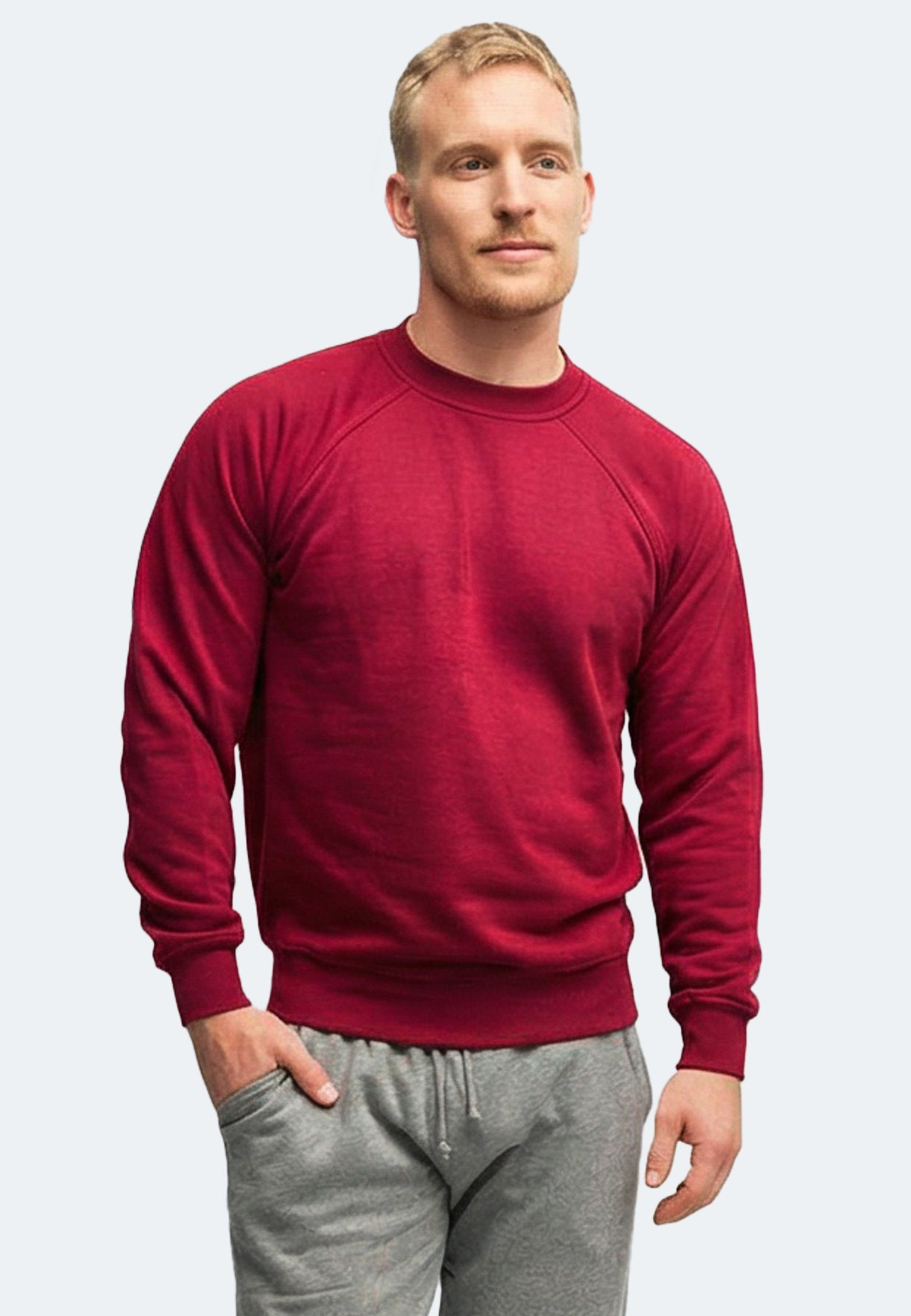 Switcher sweatshirt london color/158 burgundy