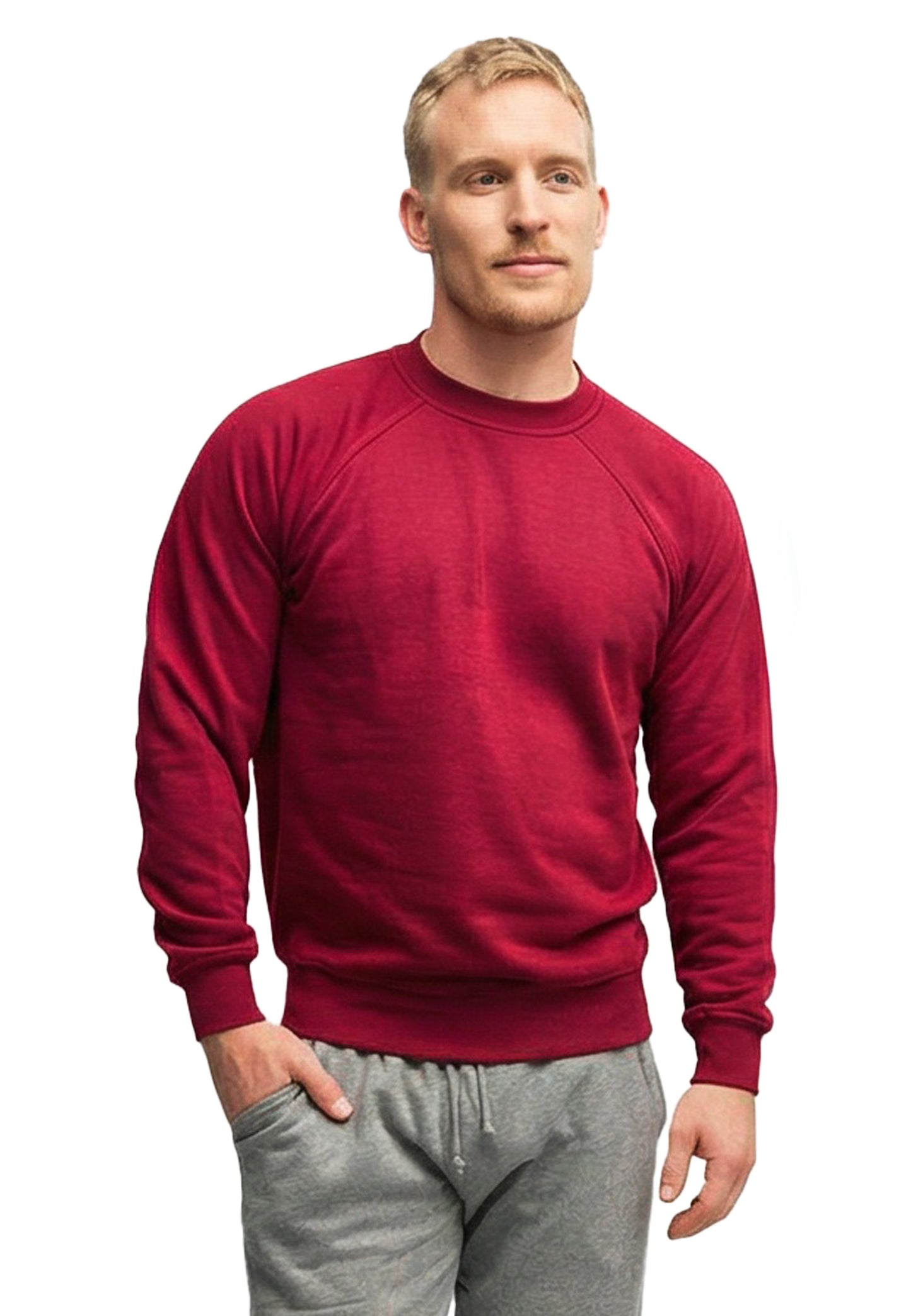 Switcher sweatshirt london color/158 burgundy
