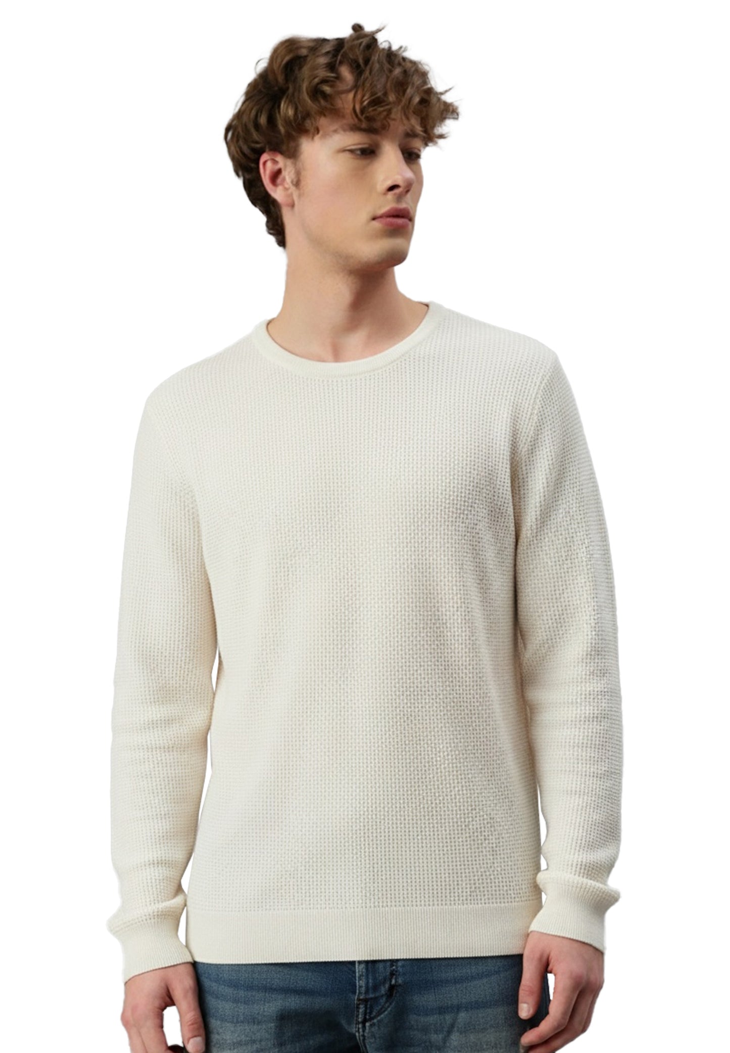 Switcher sweatshirt men's manuel color/601 blanc casse