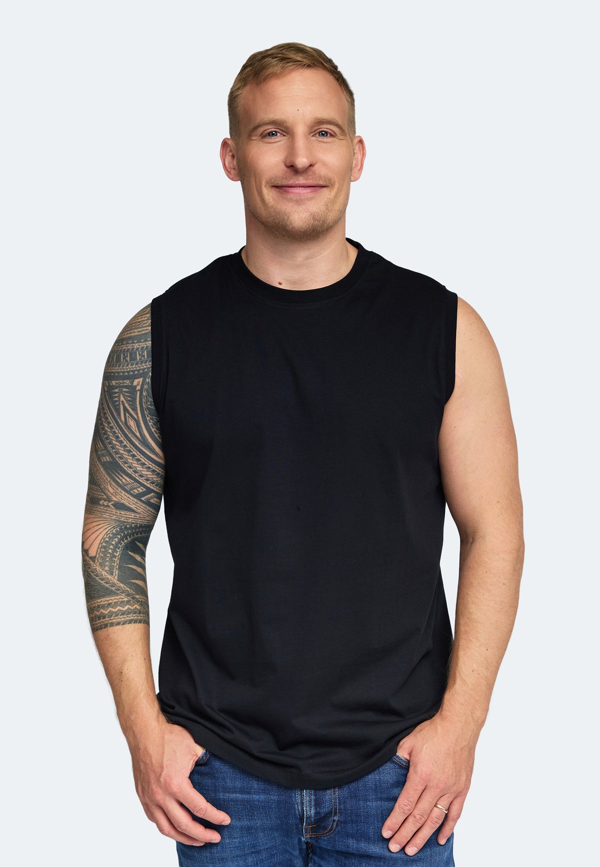 Switcher men's tank top arnie color/40 noir