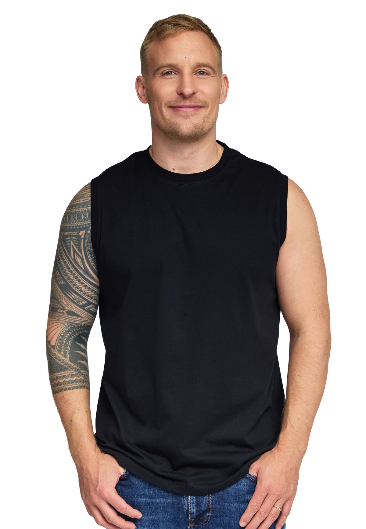 Switcher men's tank top arnie color/40 noir