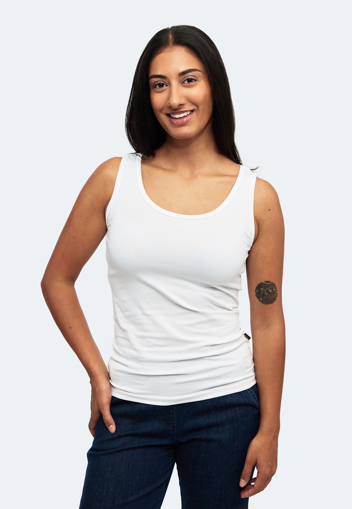 Switcher shirt Lady helen color/1 blanc