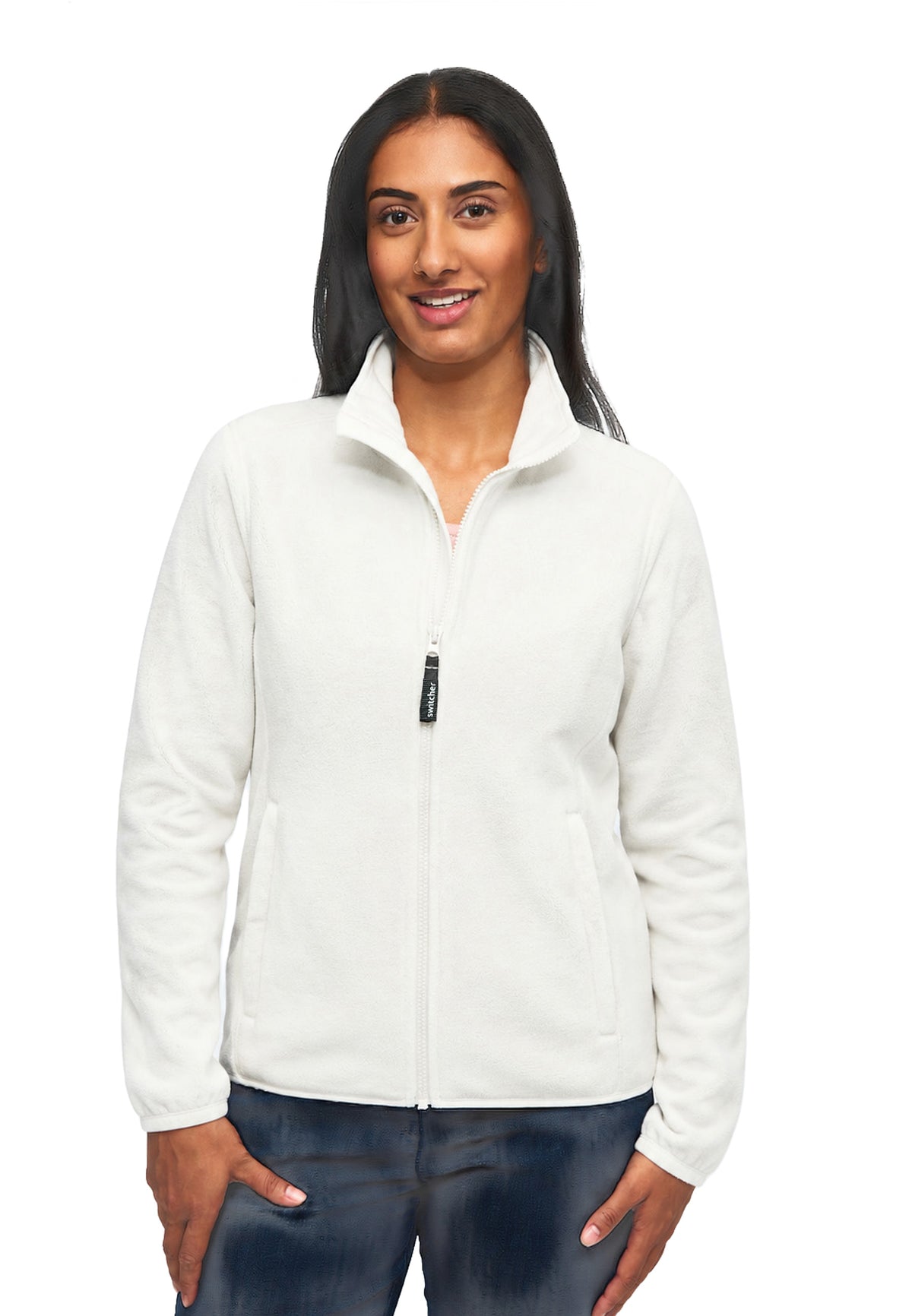 Veste polaire Switcher pour femme, nouveau coloris « Montreal » / 1 blanc