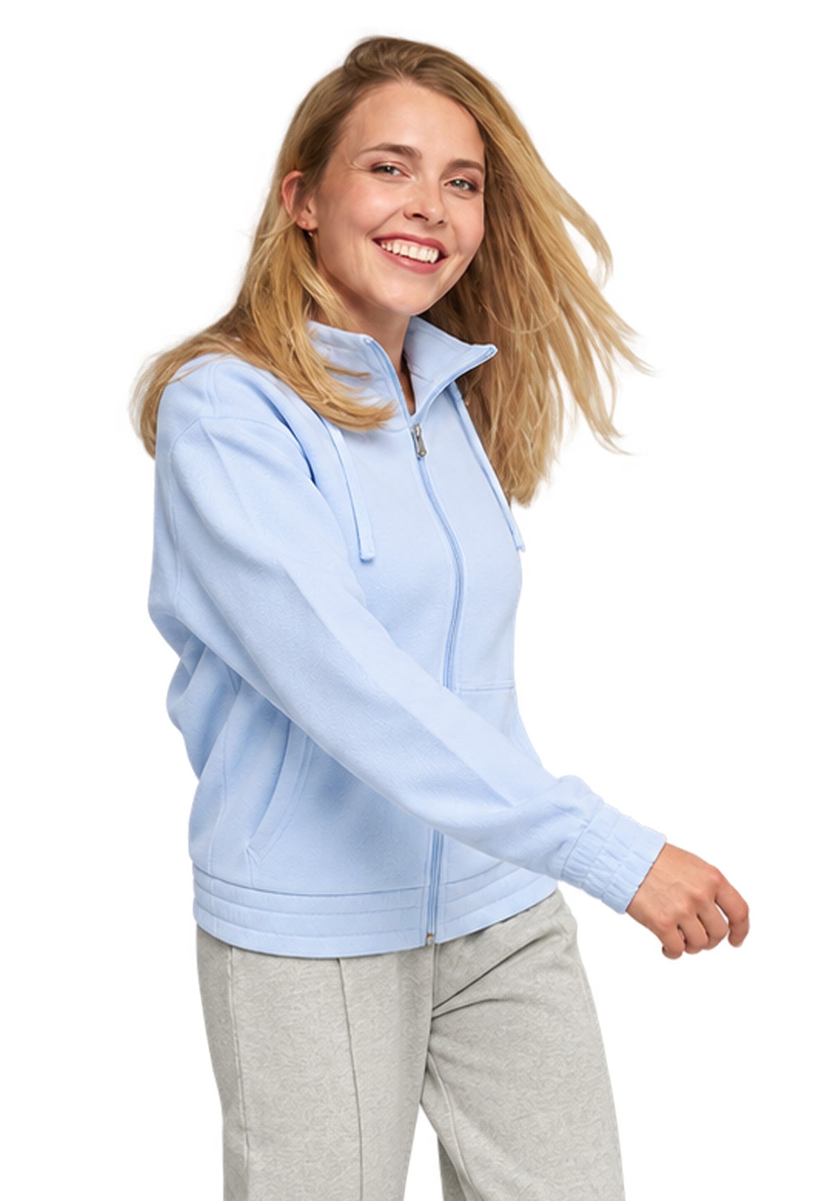 Felpa con cappuccio Switcher Lady Sonora, colore 205 Blue Soul