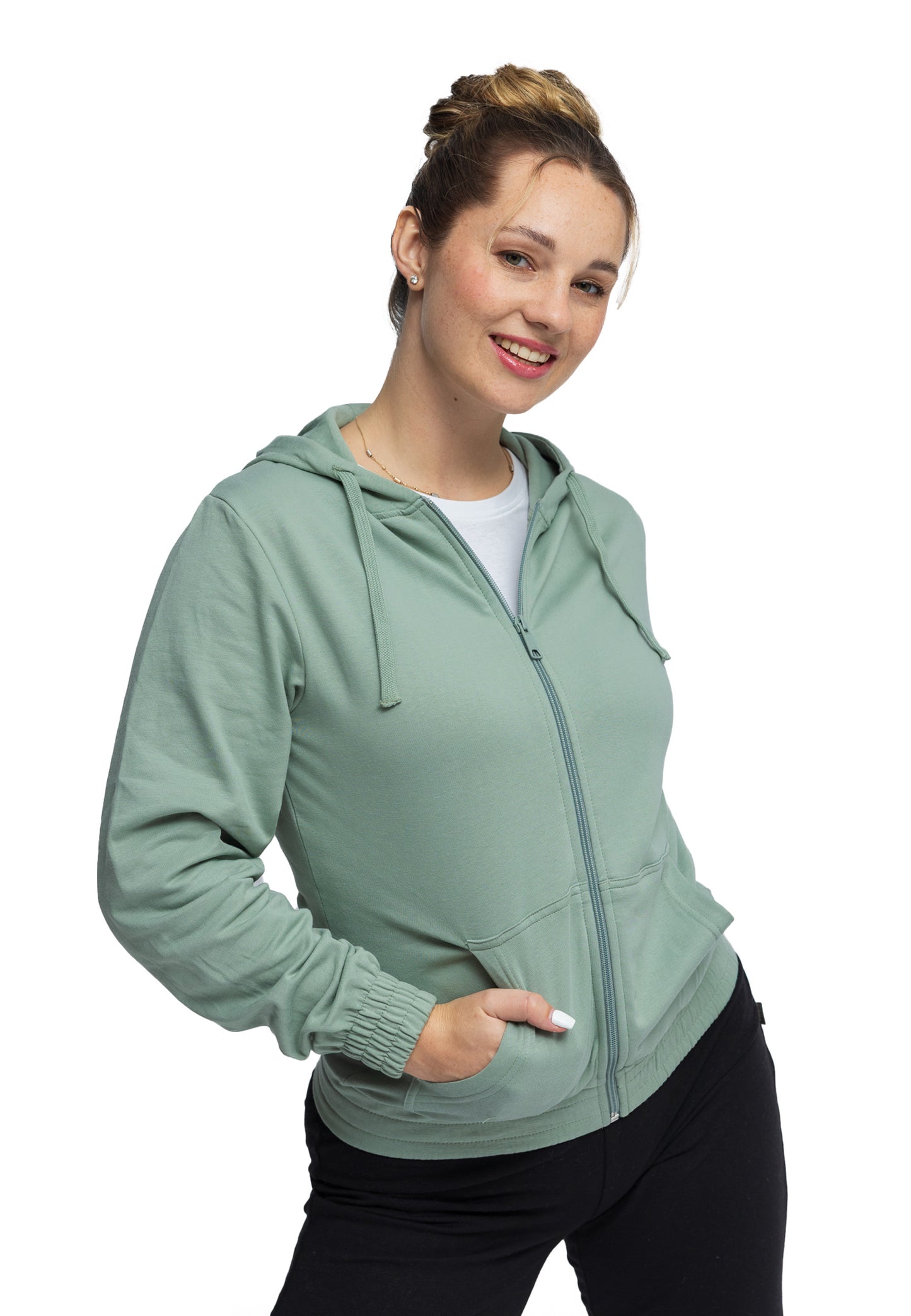 Switcher hoodie Lady arizona color/348 vert sauge