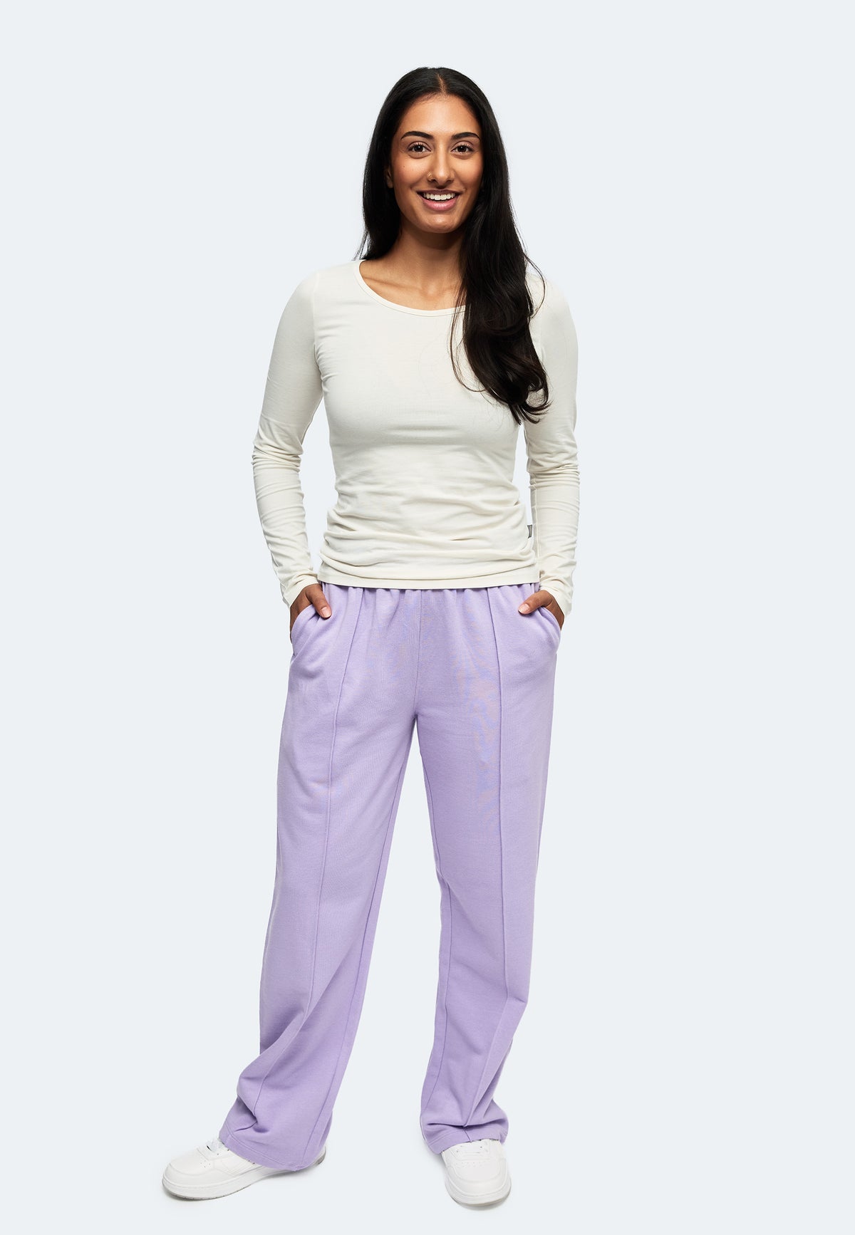 Pantalon de survêtement Switcher pour femme, modèle Lincon, couleur 144 lavande