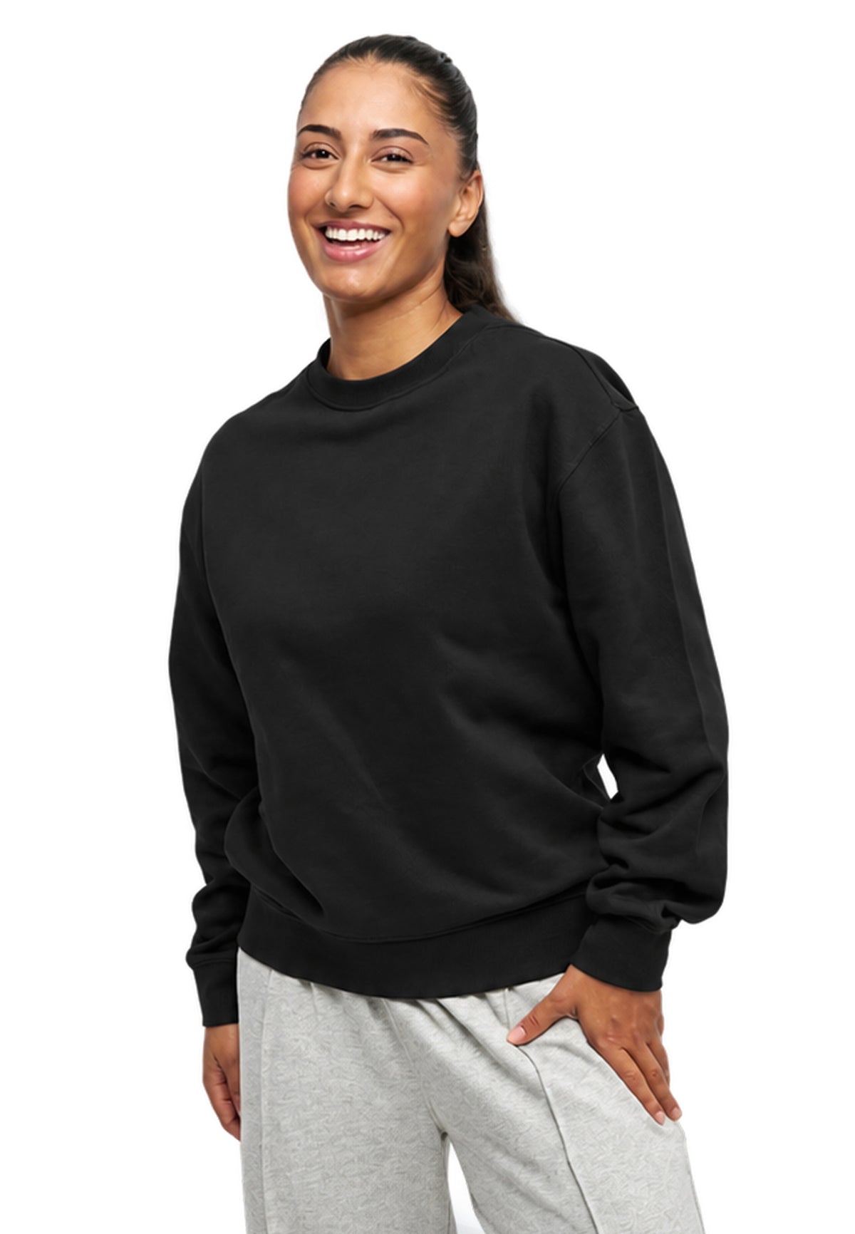 Sweat-shirt Switcher pour femme, modèle York, couleur 400 Noir vintage