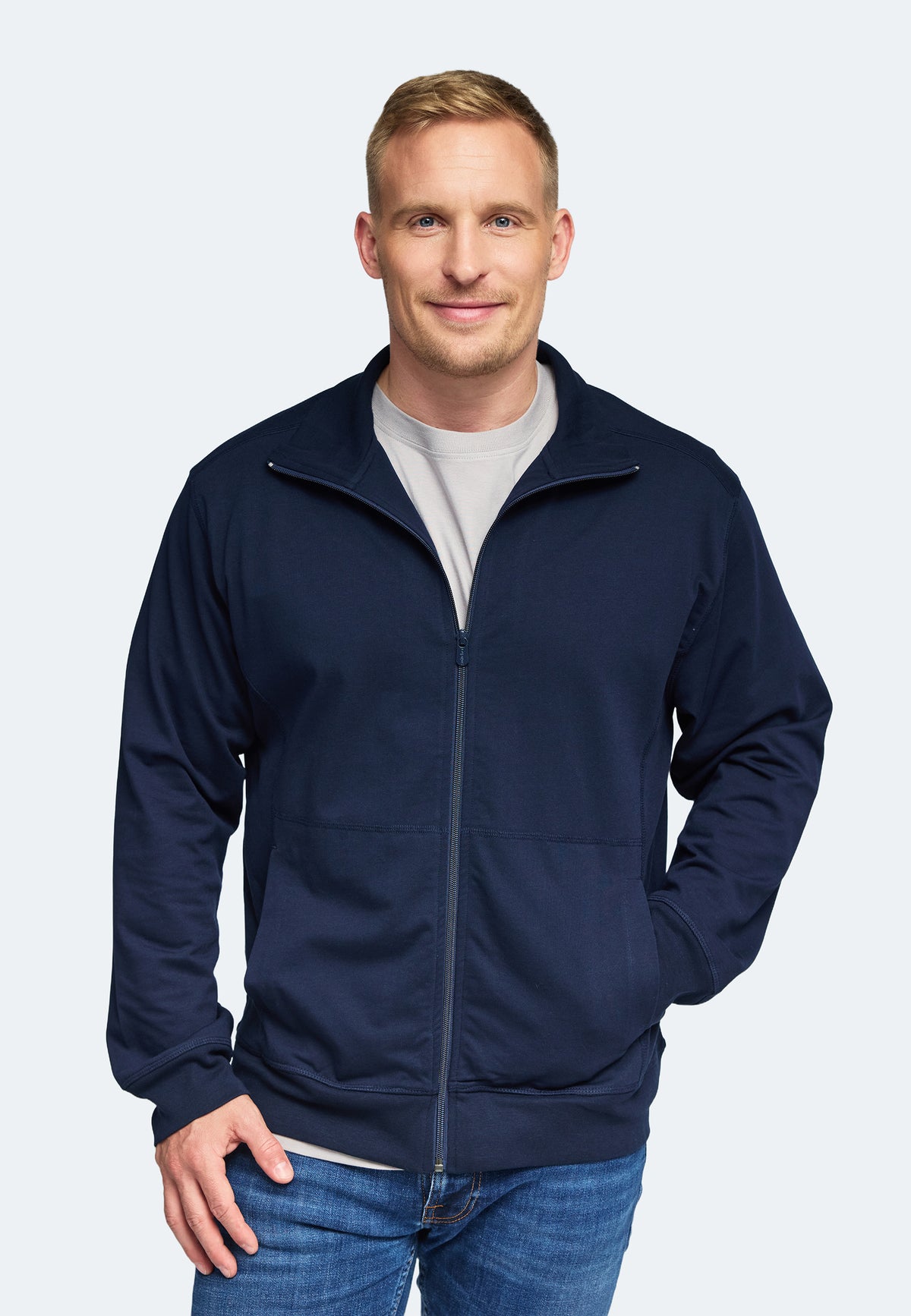 Switcher Zip Jacket for Men, Dallas Color/20 Navy