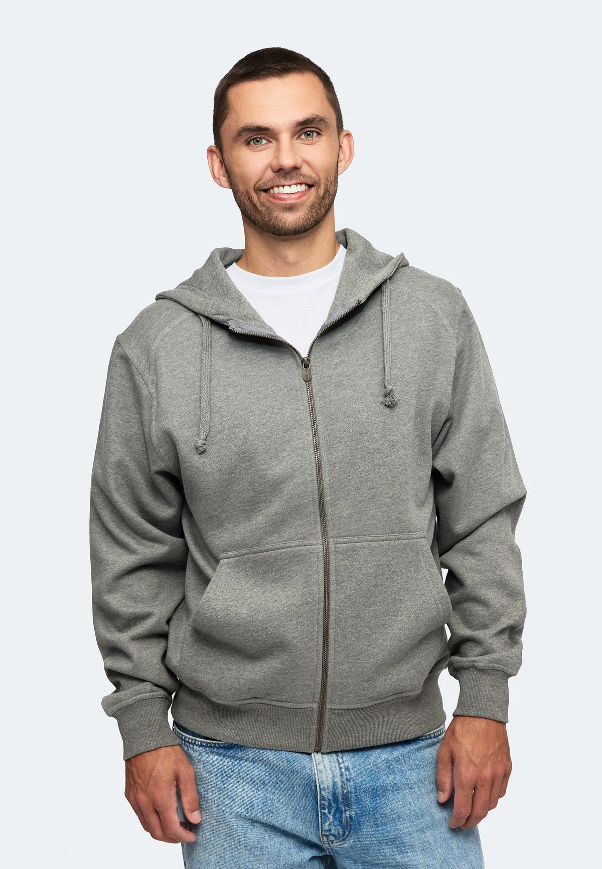 Switcher zip-hoodie uomo miami color/672 ebano chine