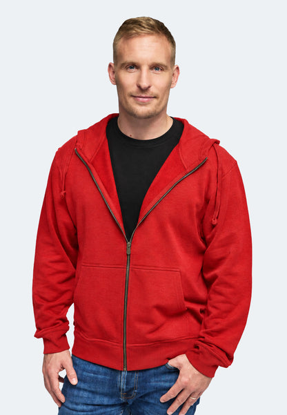 Switcher zip-hoodie uomo miami colour/10 rouge