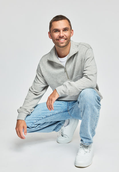 Switcher men's sweatshirt oxford color/42 gris chine
