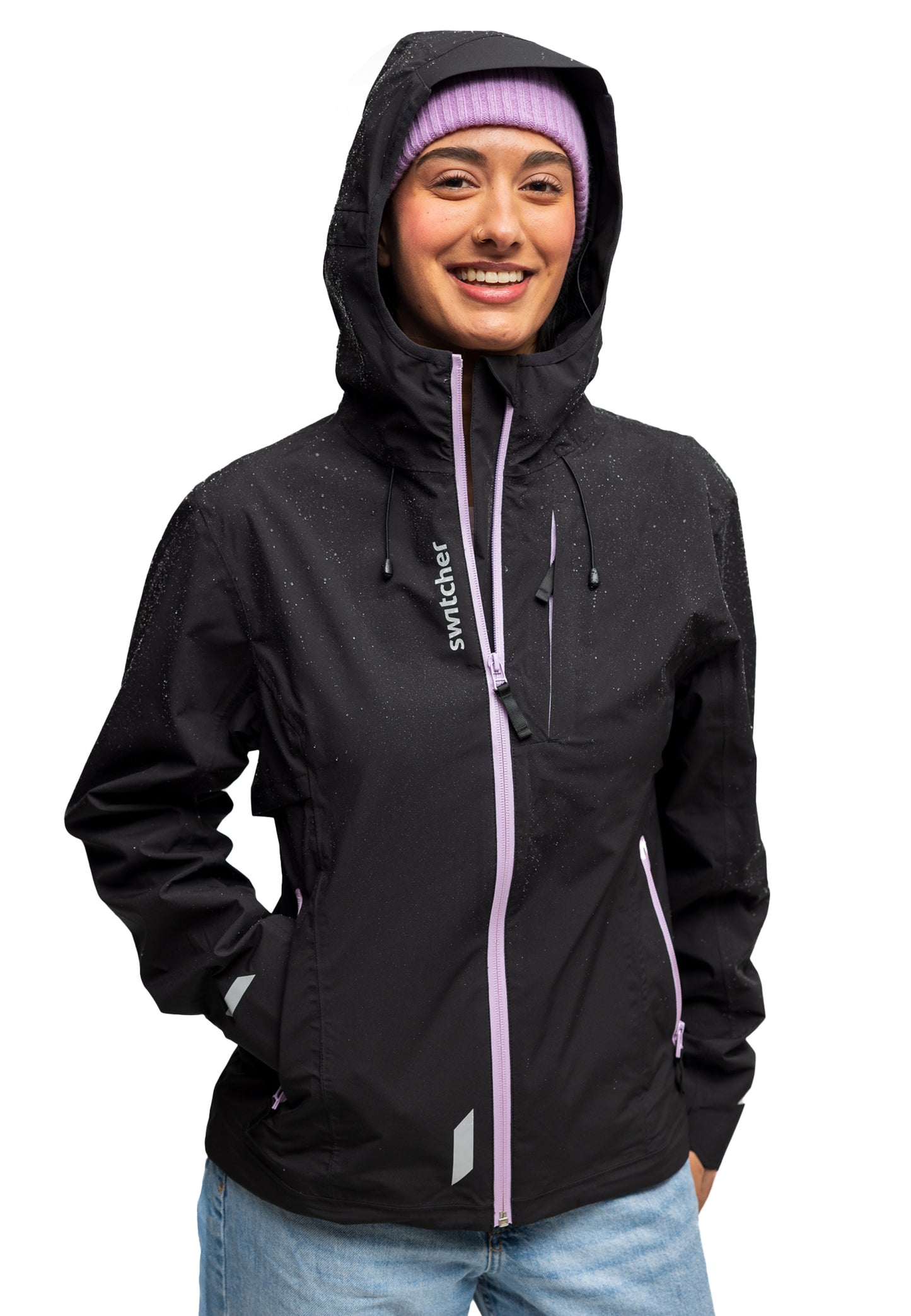 Switcher women hardshell jacket stockhorn color/40 noir