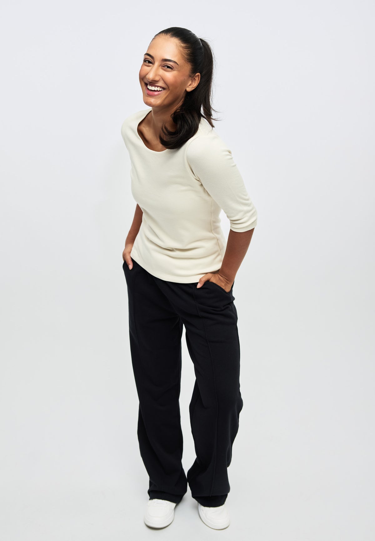 Switcher Long-Sleeve Shirt, Yasmin Color/603 White Cloud