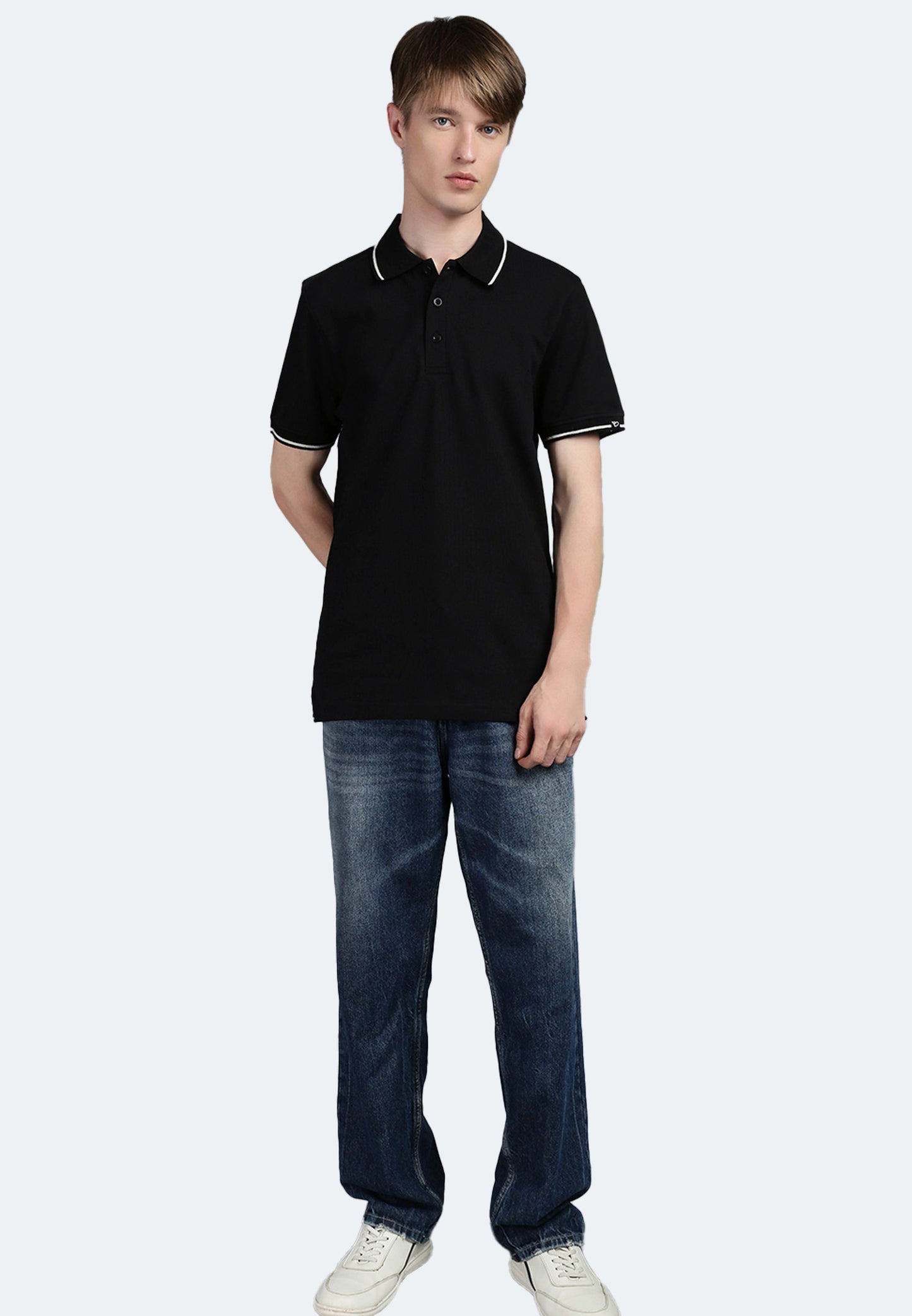 Switcher men's polo ben color/40 noir