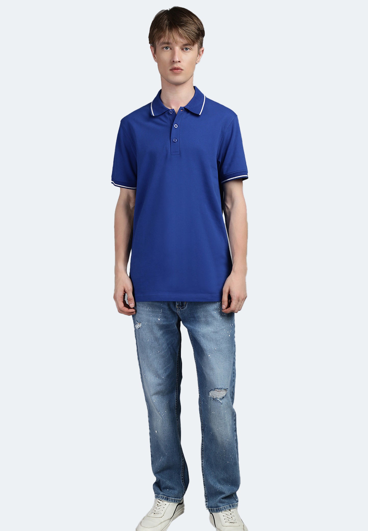 Switcher men's polo ben color/259 ocean