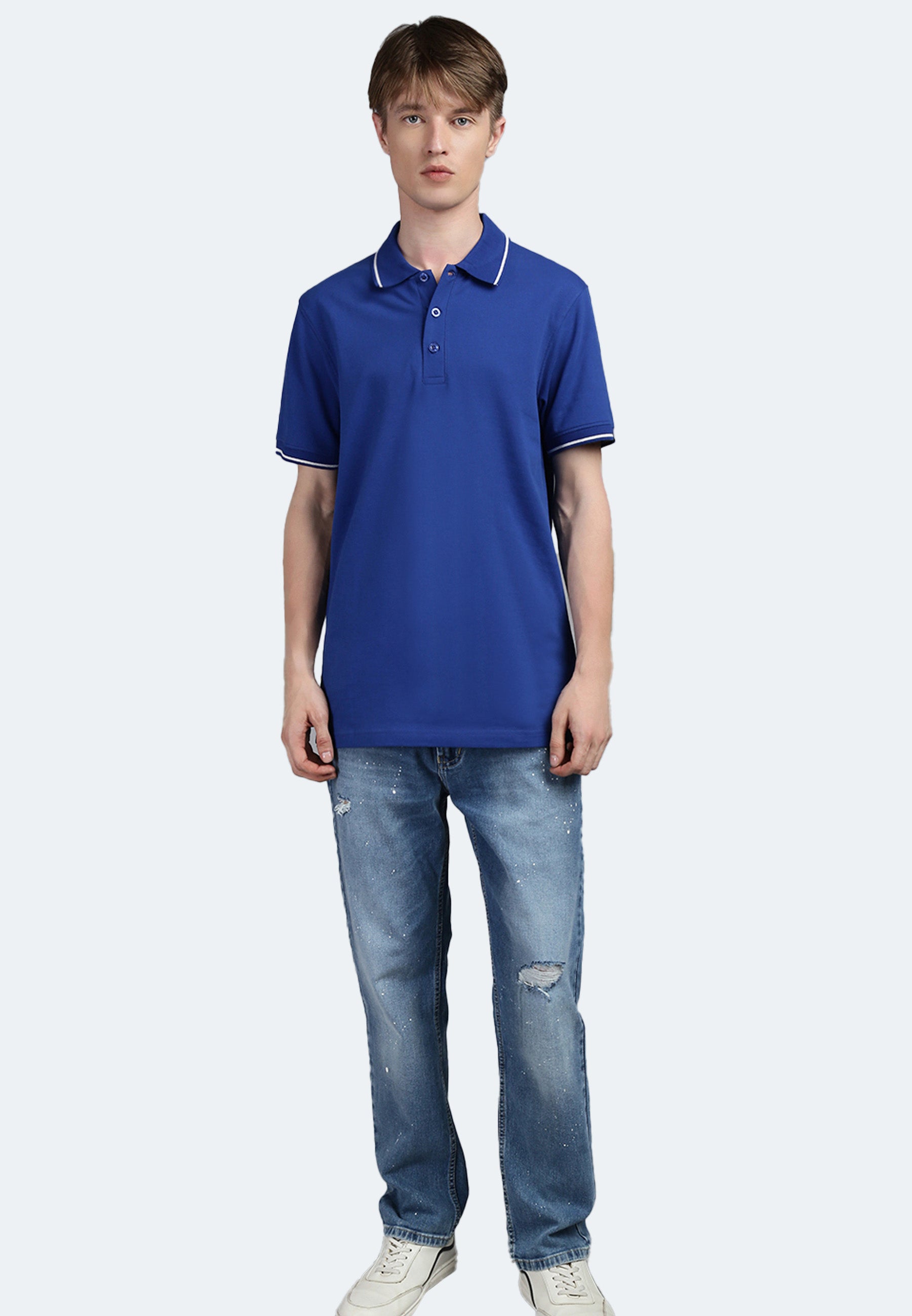 Switcher men's polo ben color/259 ocean