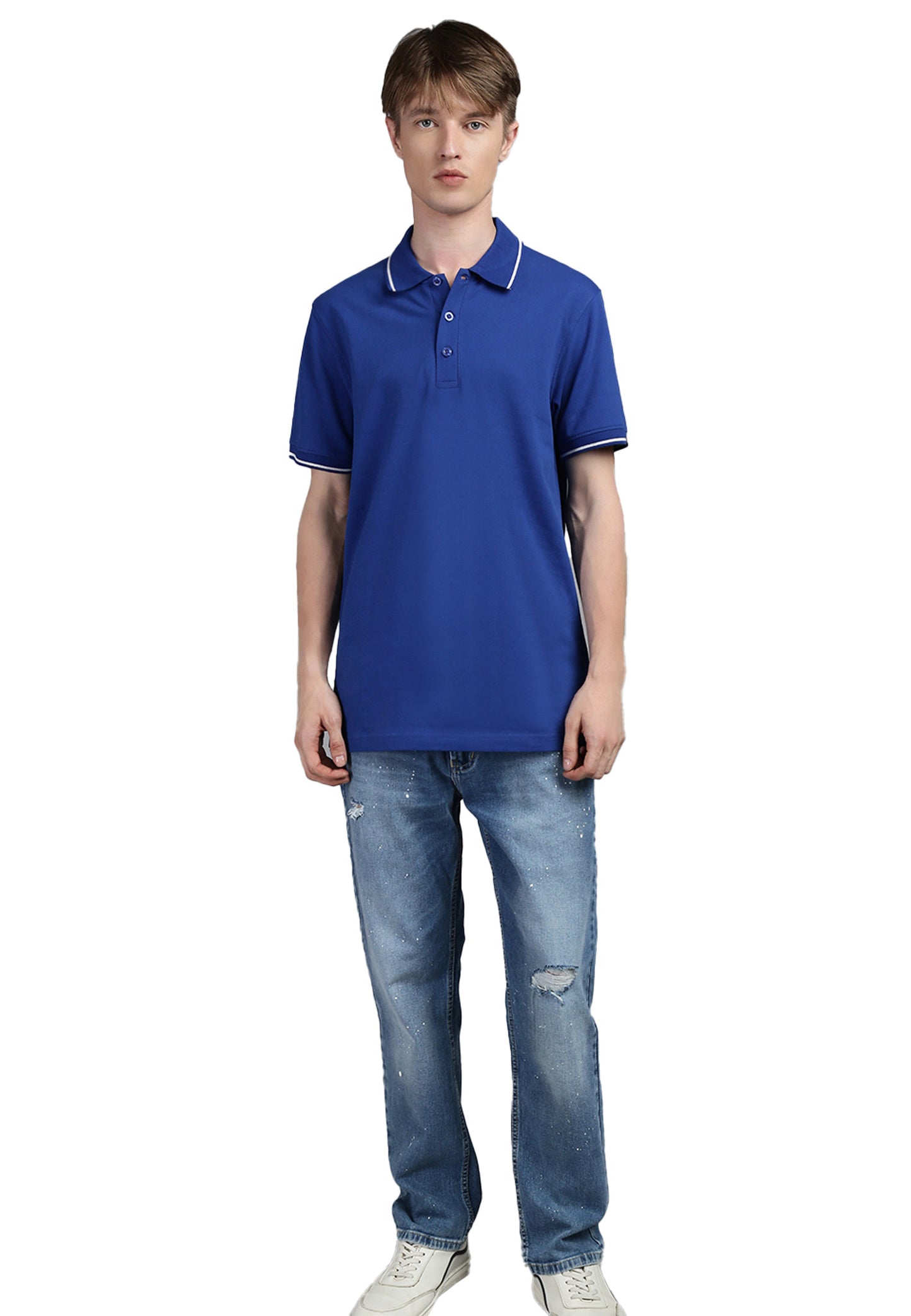 Switcher men's polo ben color/259 ocean