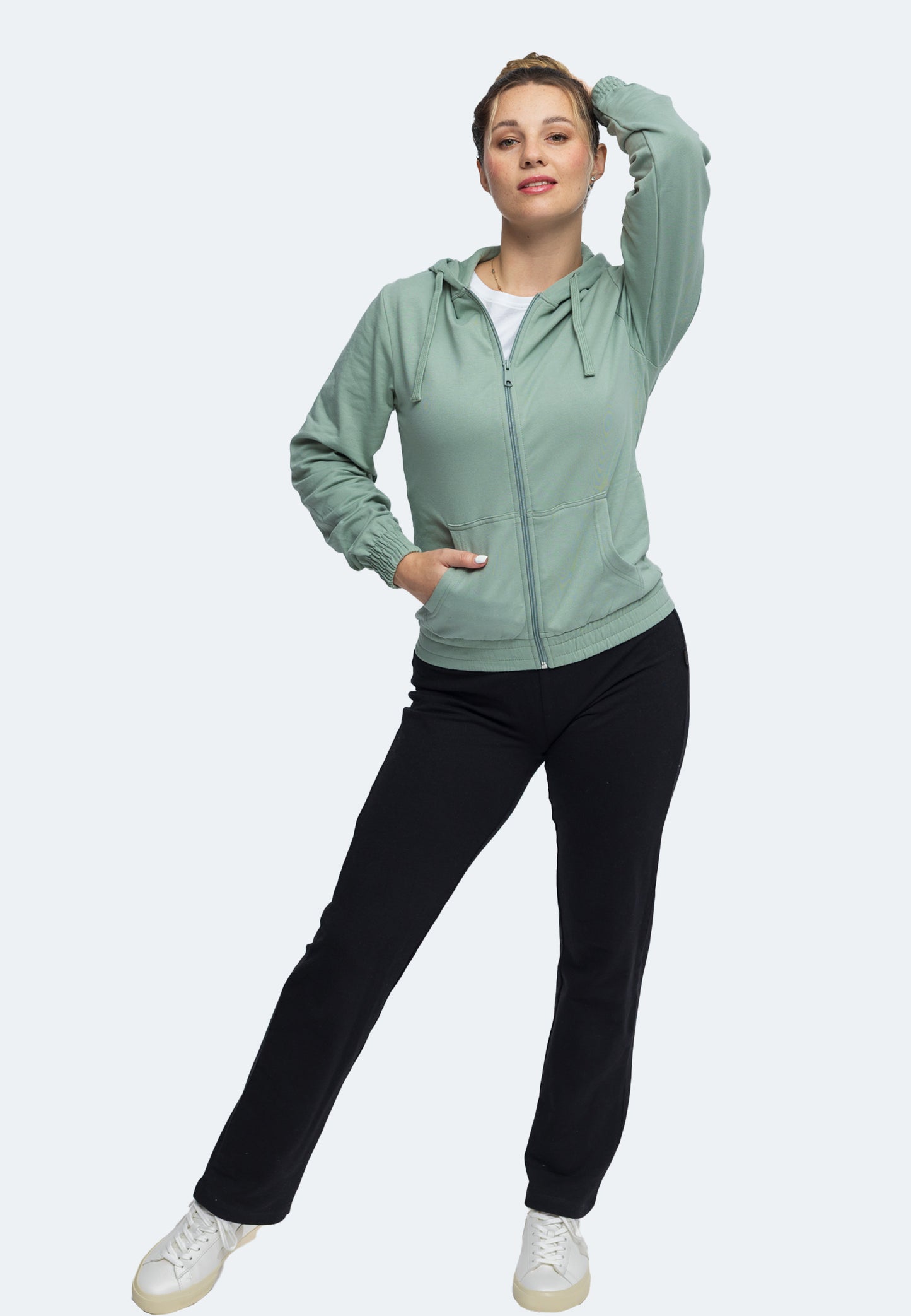 Switcher hoodie Lady arizona color/348 vert sauge