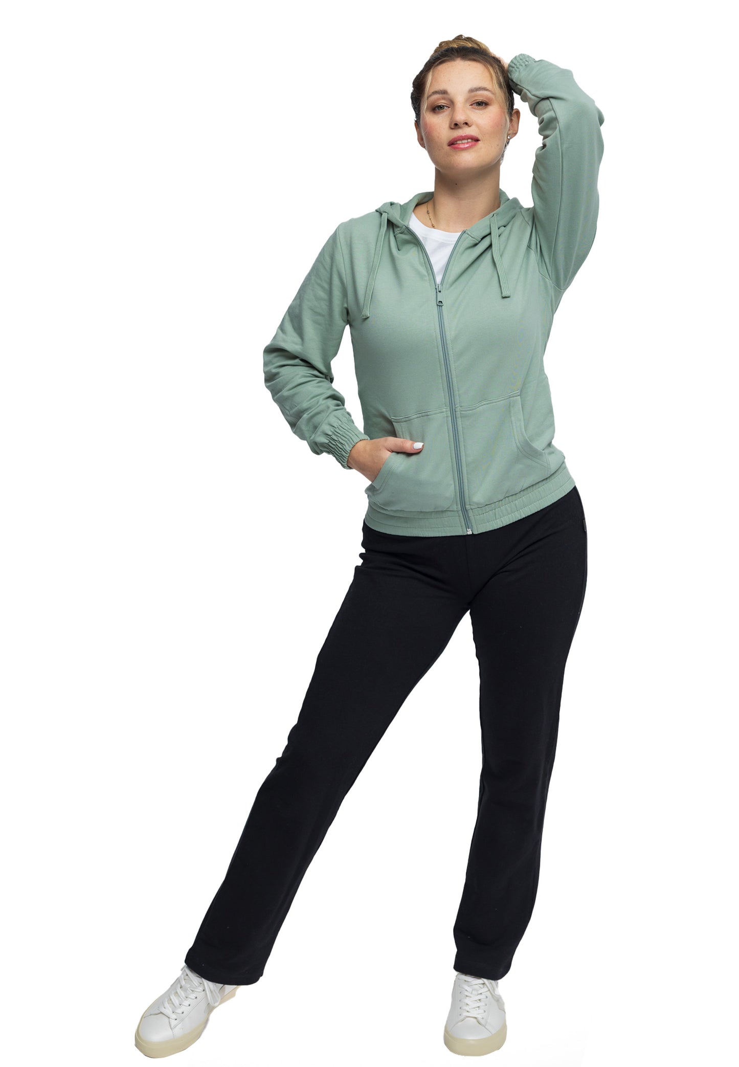 Switcher hoodie Lady arizona color/348 vert sauge