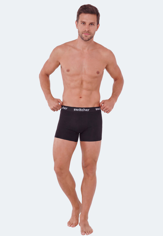 Switcher Boxer Shorts, Chris Color/40, Black