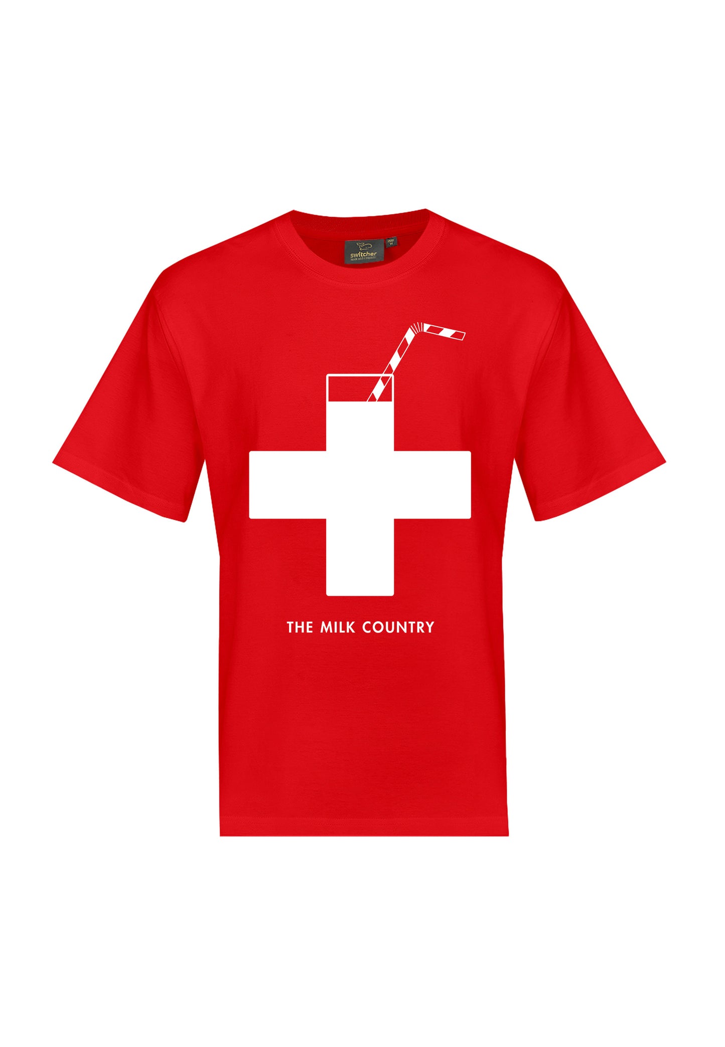 Switcher shirt Milk Country color/10 rouge