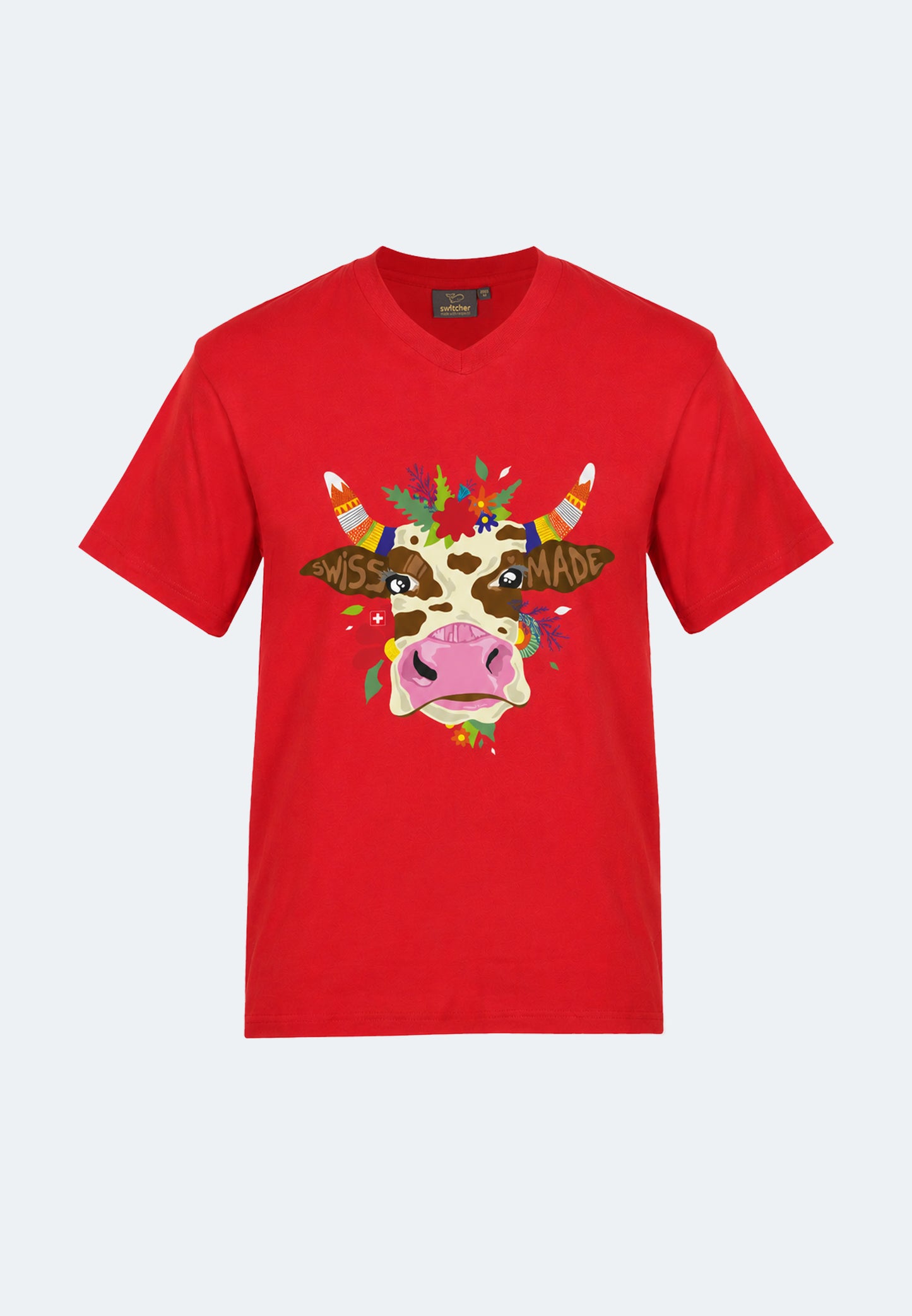T-shirt Swiss Vision, couleur 10 rouge